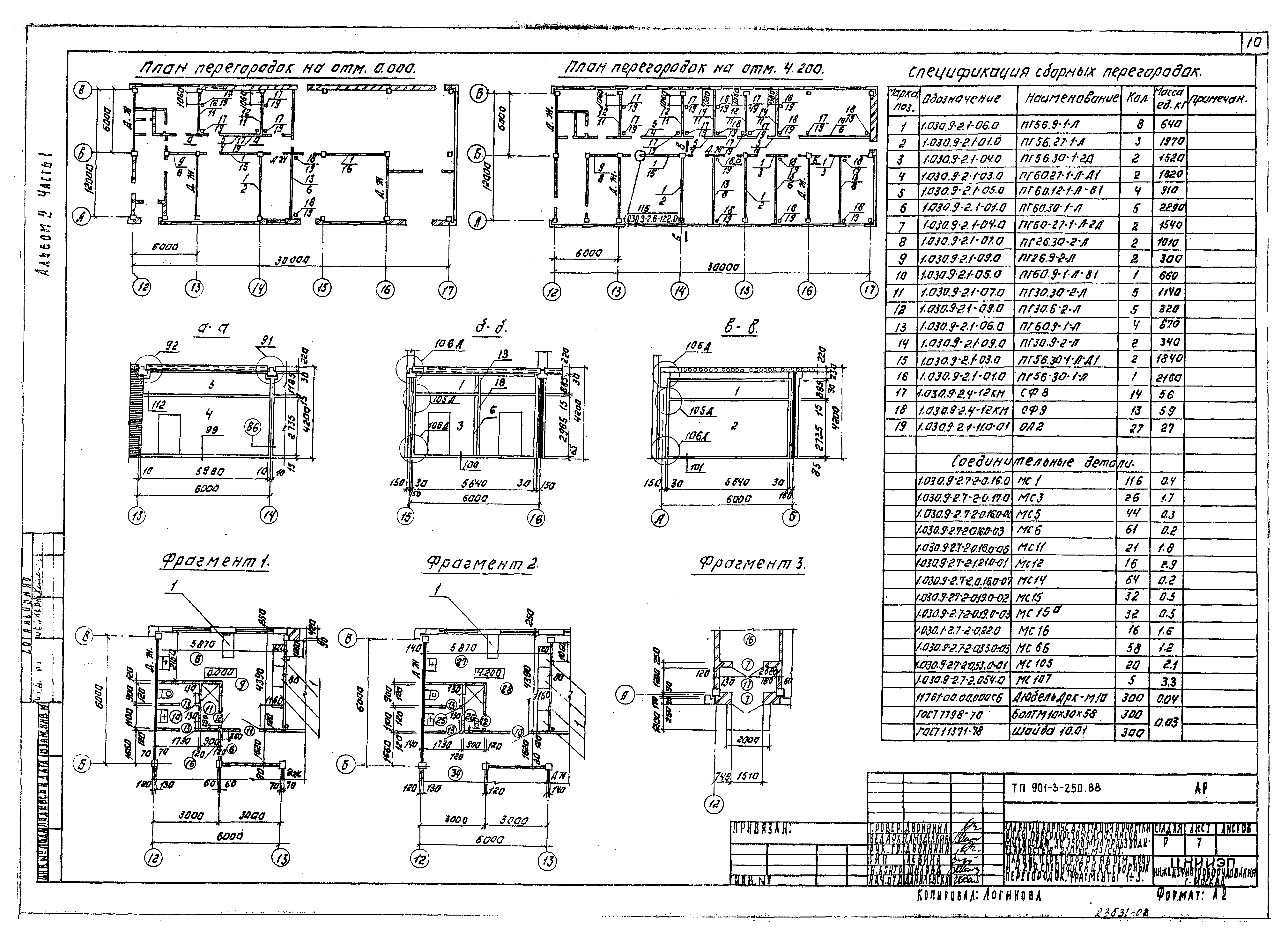 Типовой проект 901-3-250.88