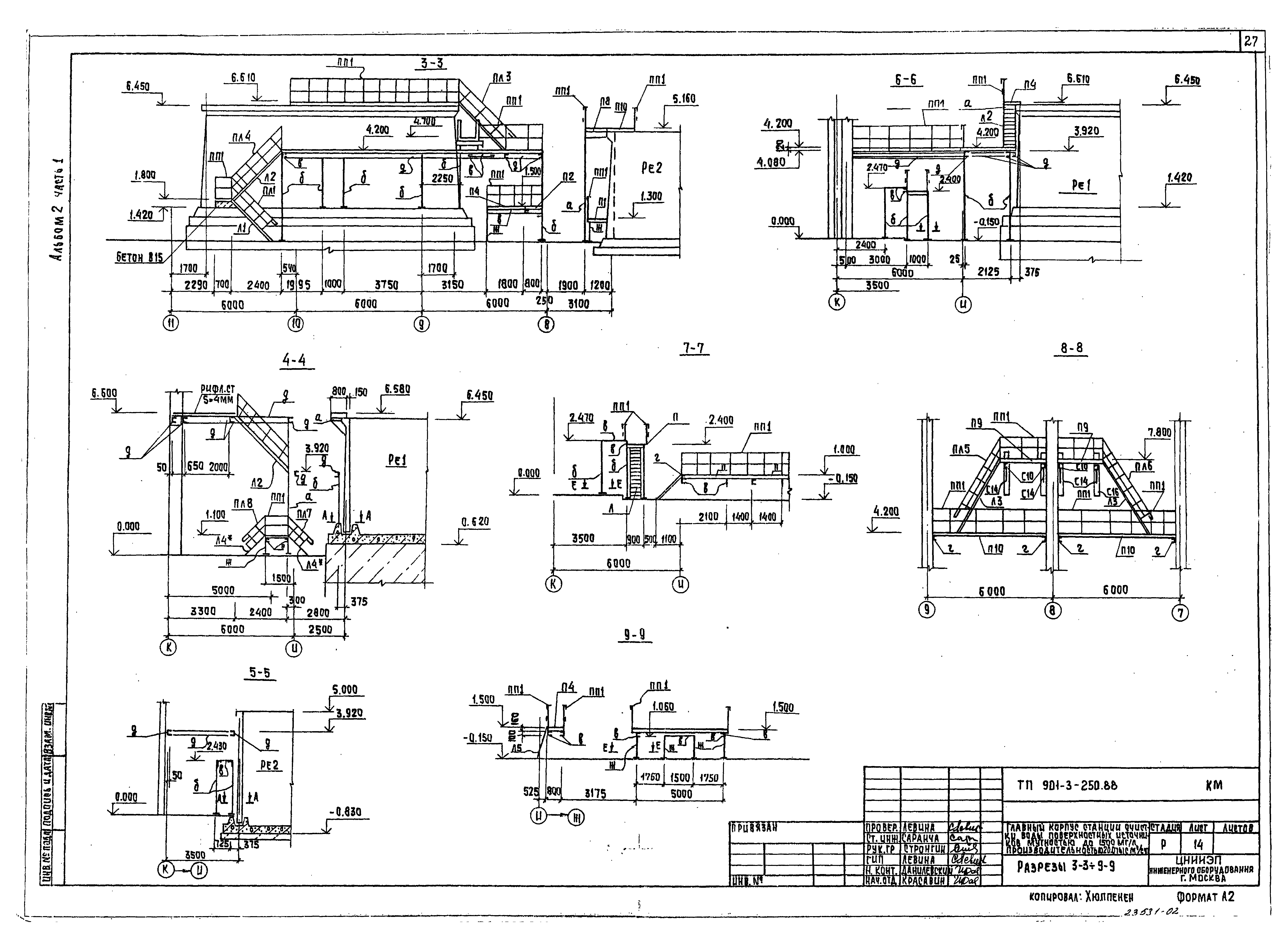 Типовой проект 901-3-250.88