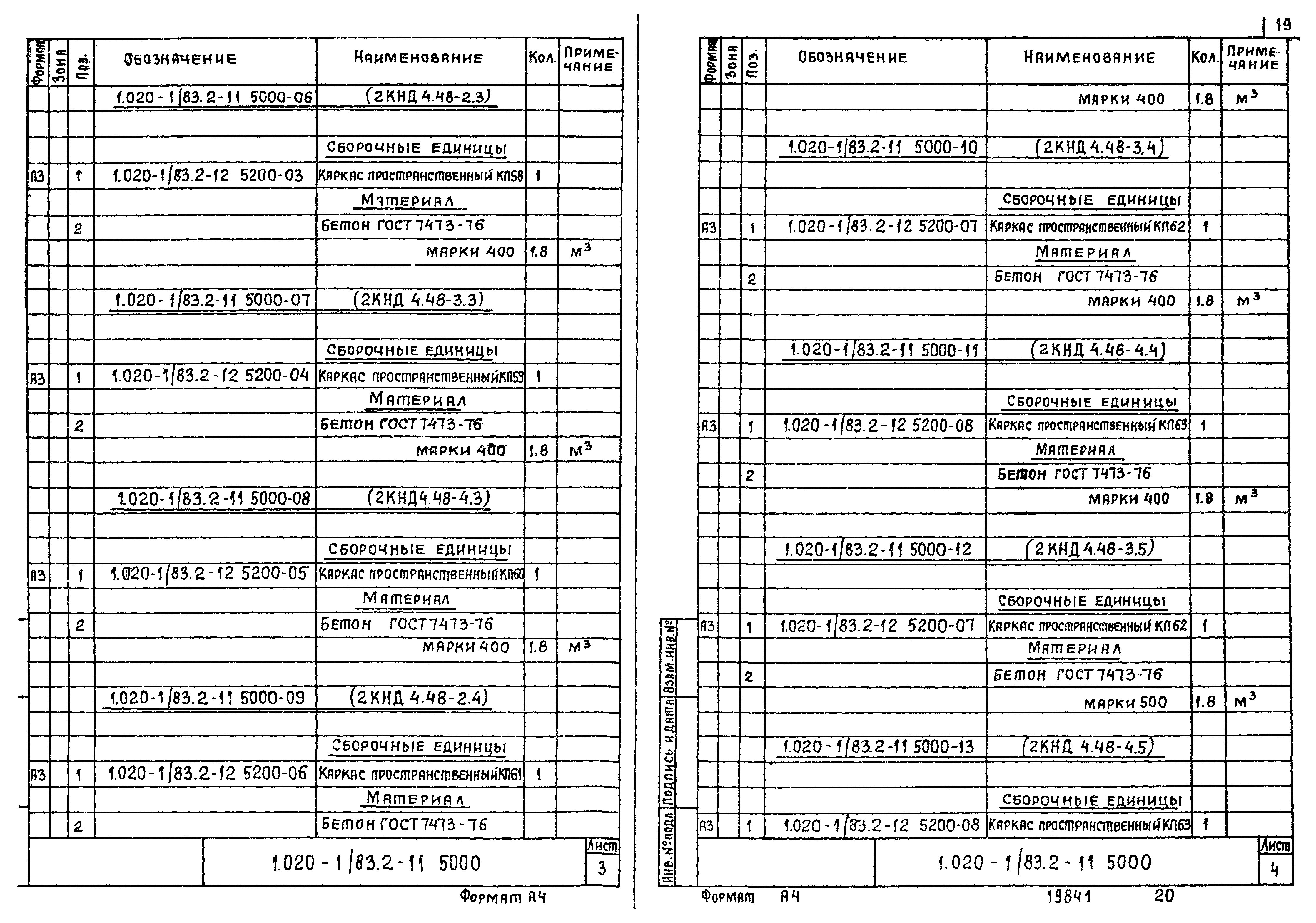 Серия 1.020-1/83