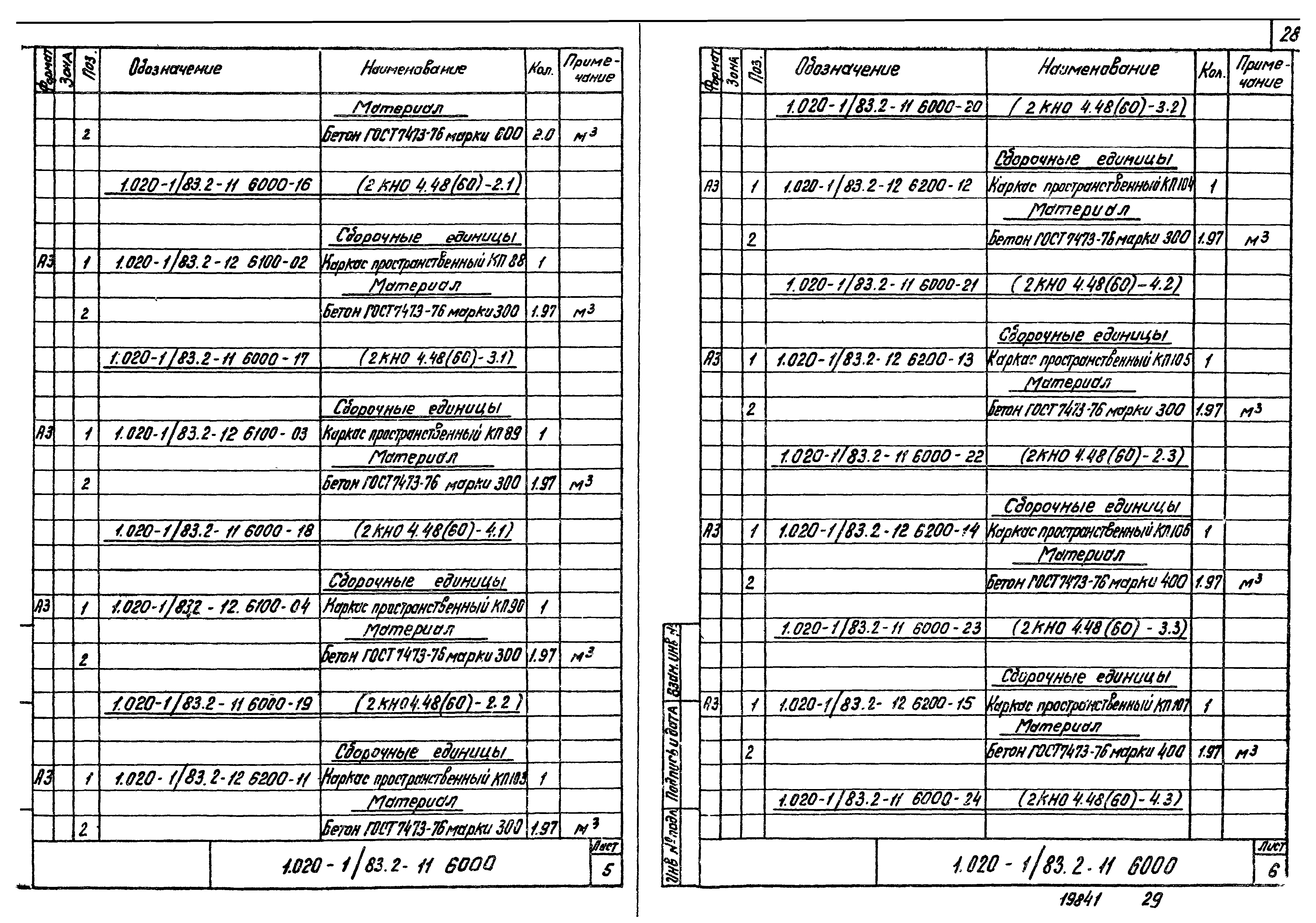 Серия 1.020-1/83