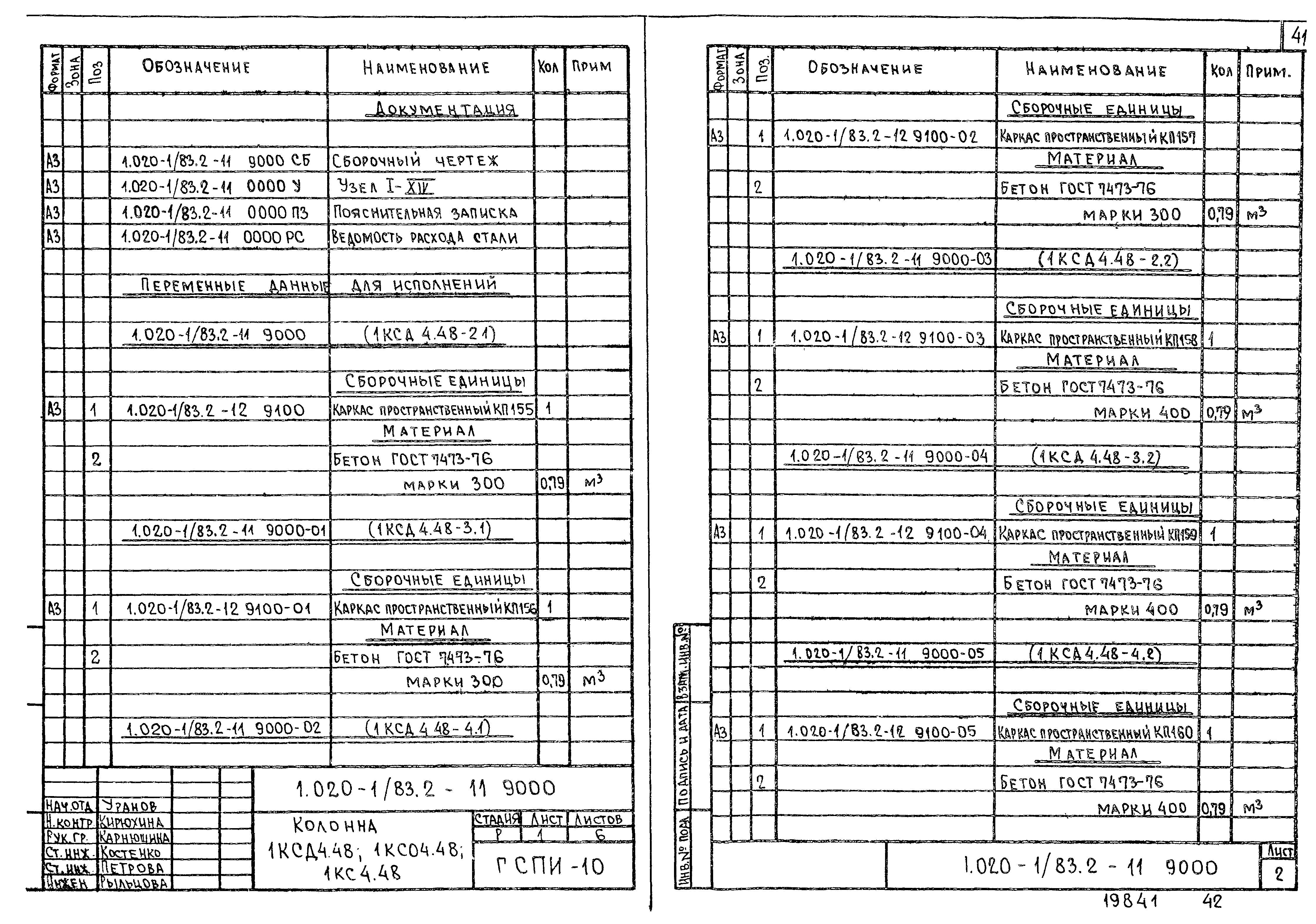 Серия 1.020-1/83