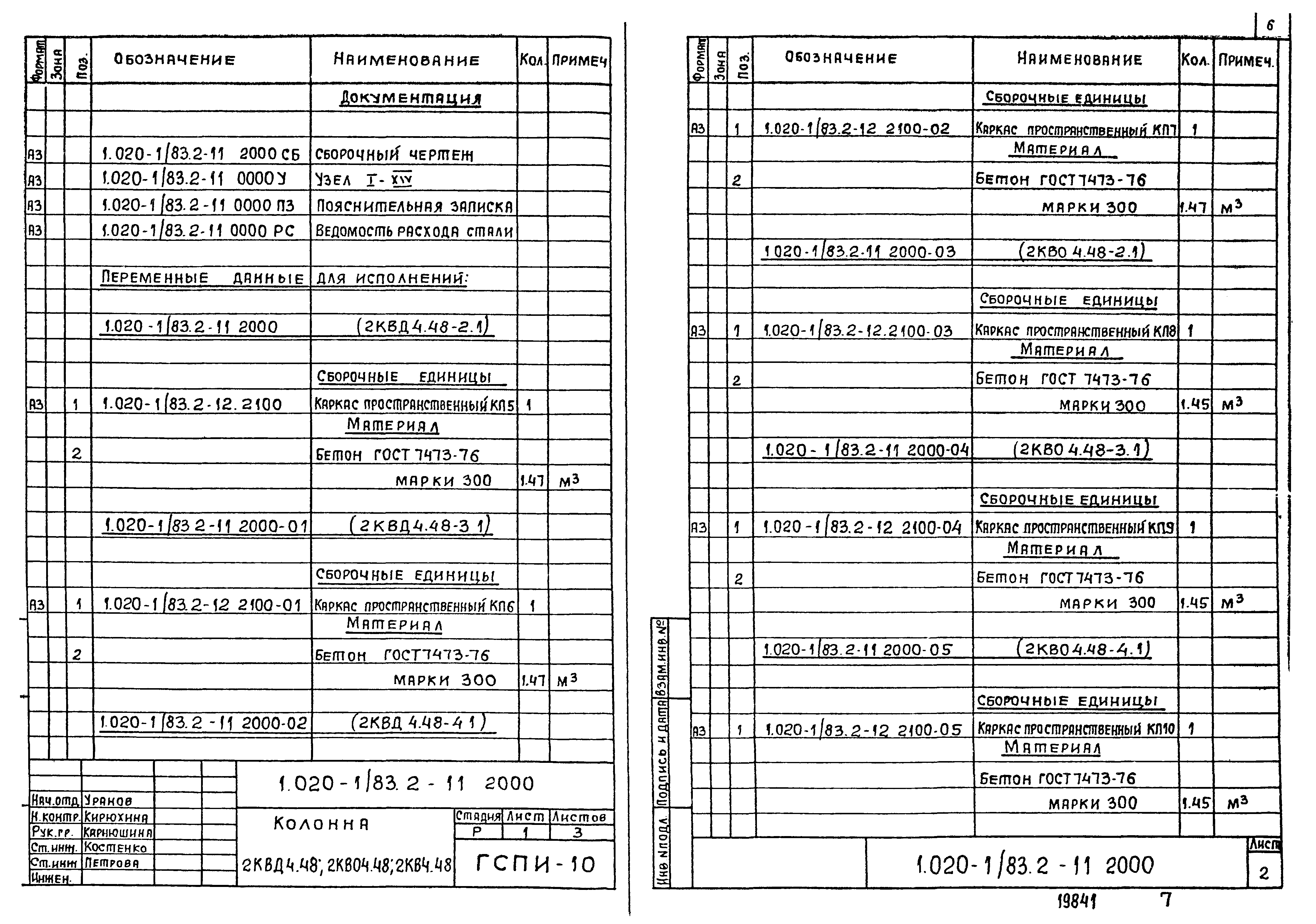 Серия 1.020-1/83