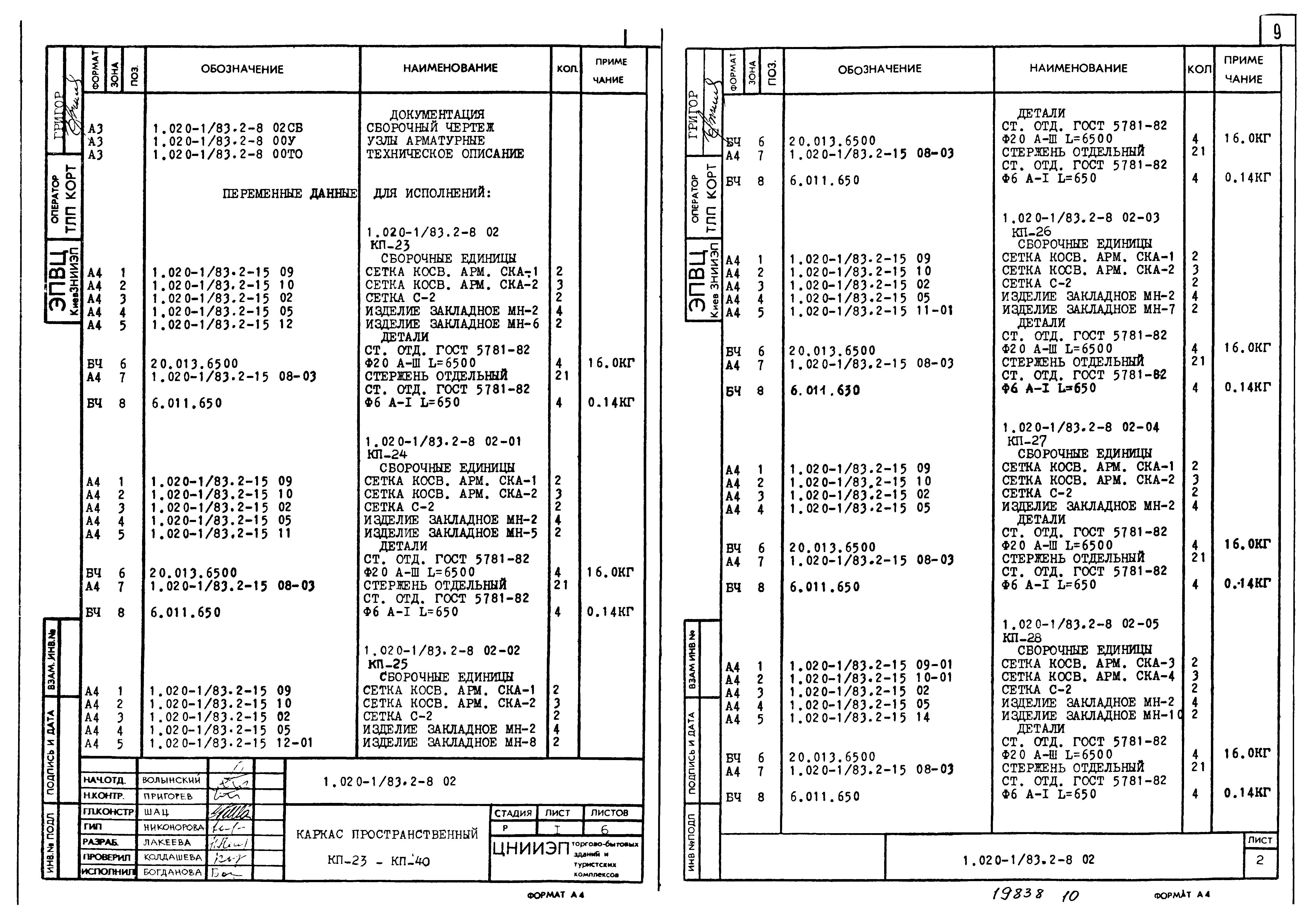 Серия 1.020-1/83