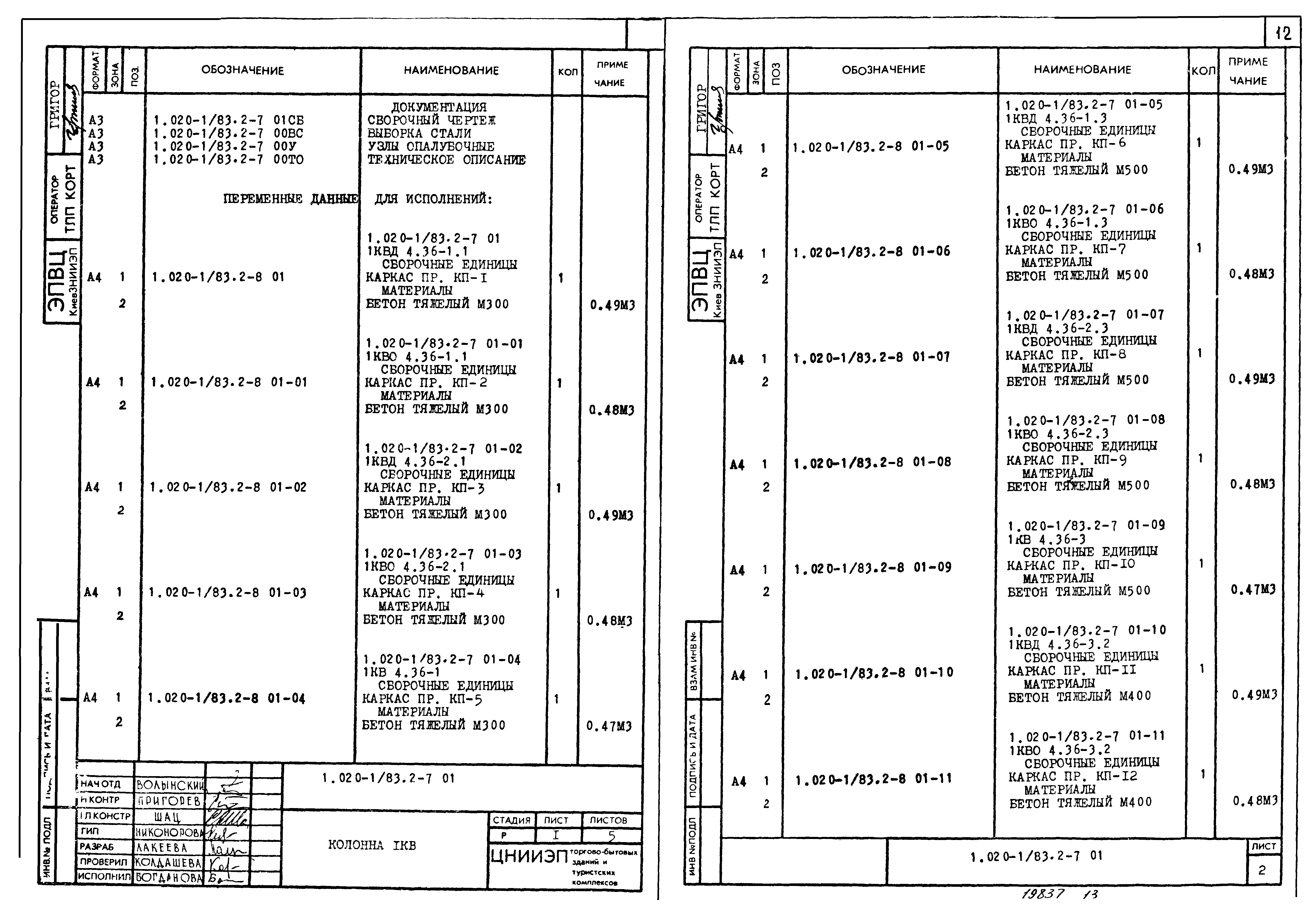 Серия 1.020-1/83