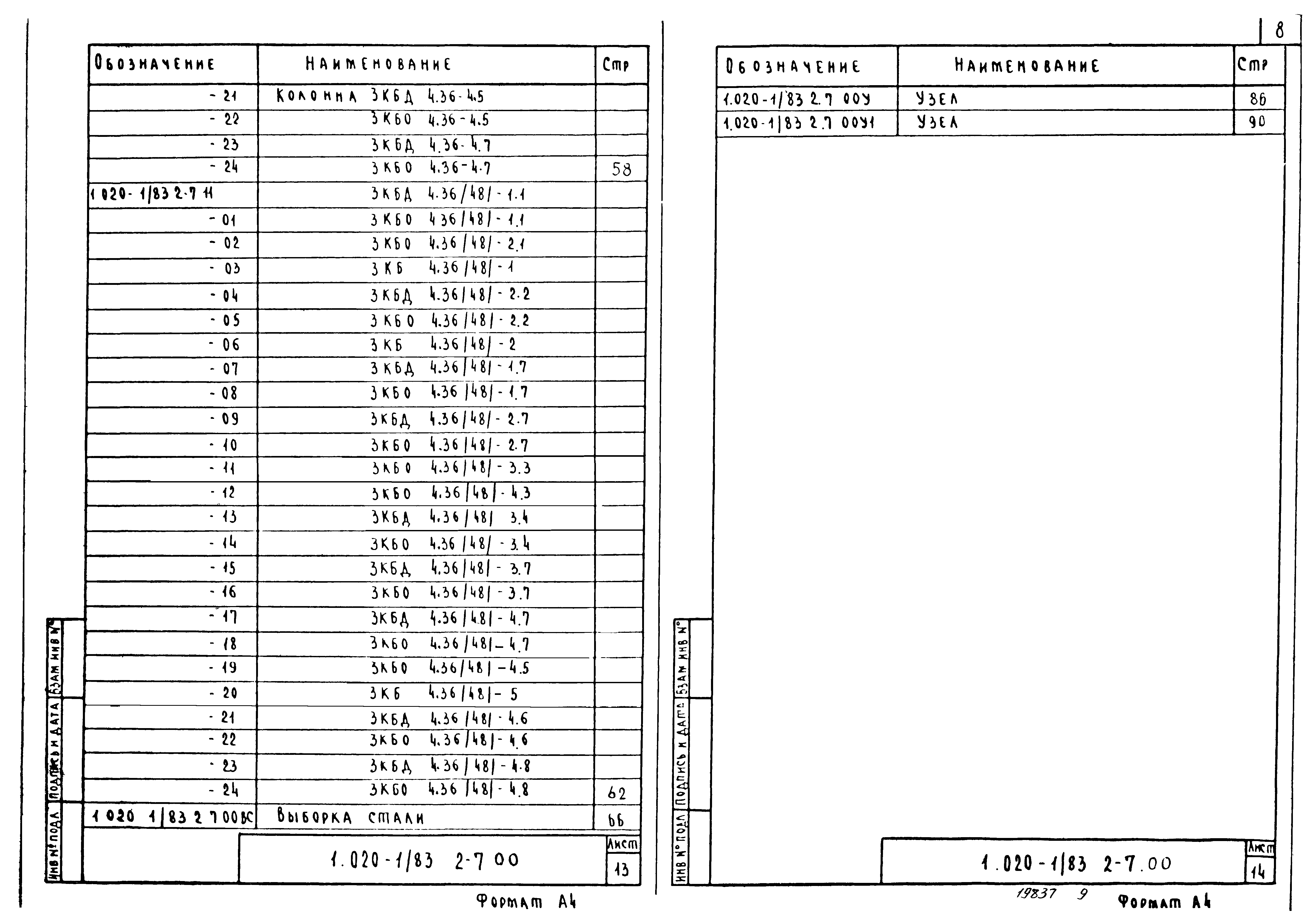 Серия 1.020-1/83