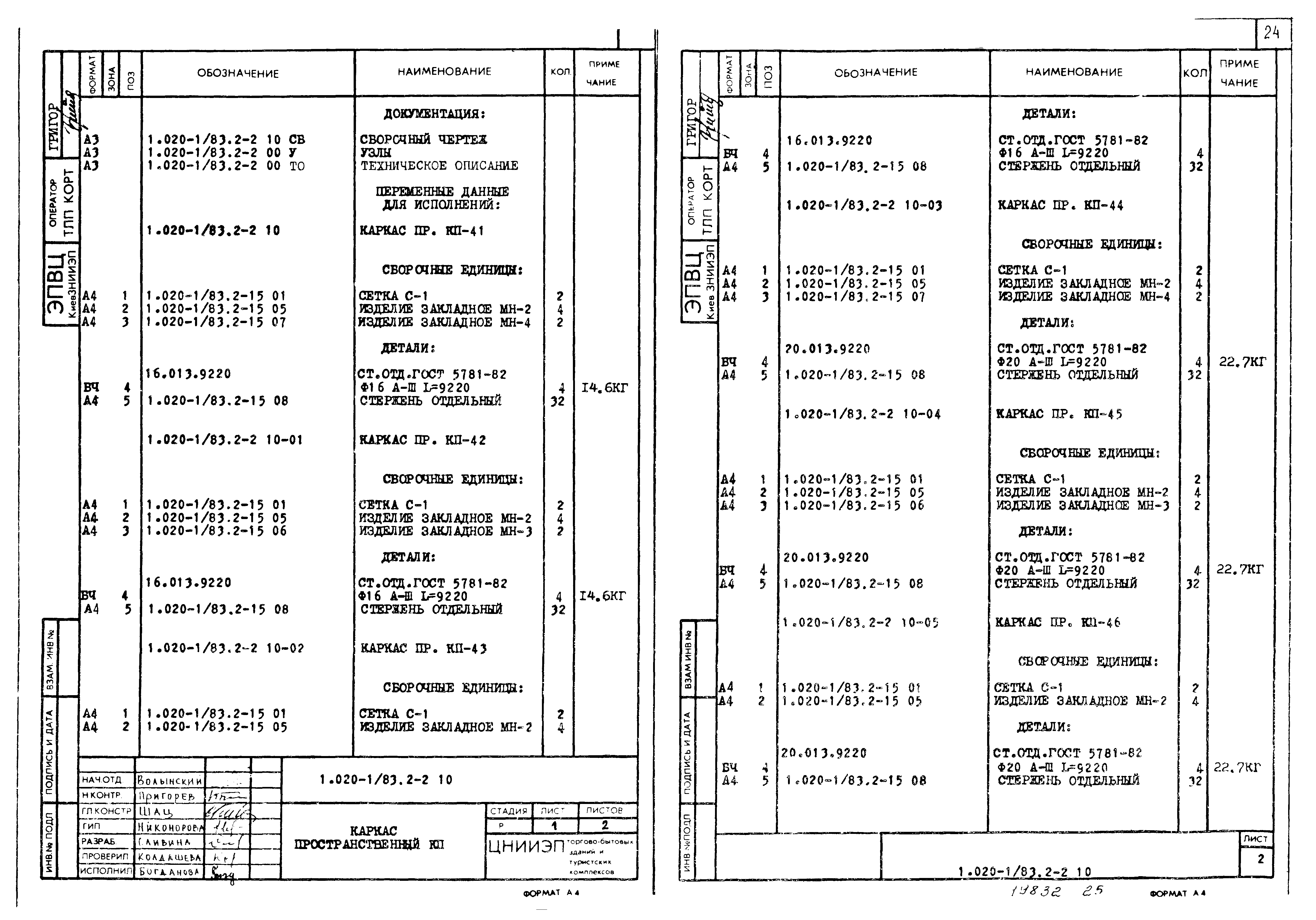 Серия 1.020-1/83