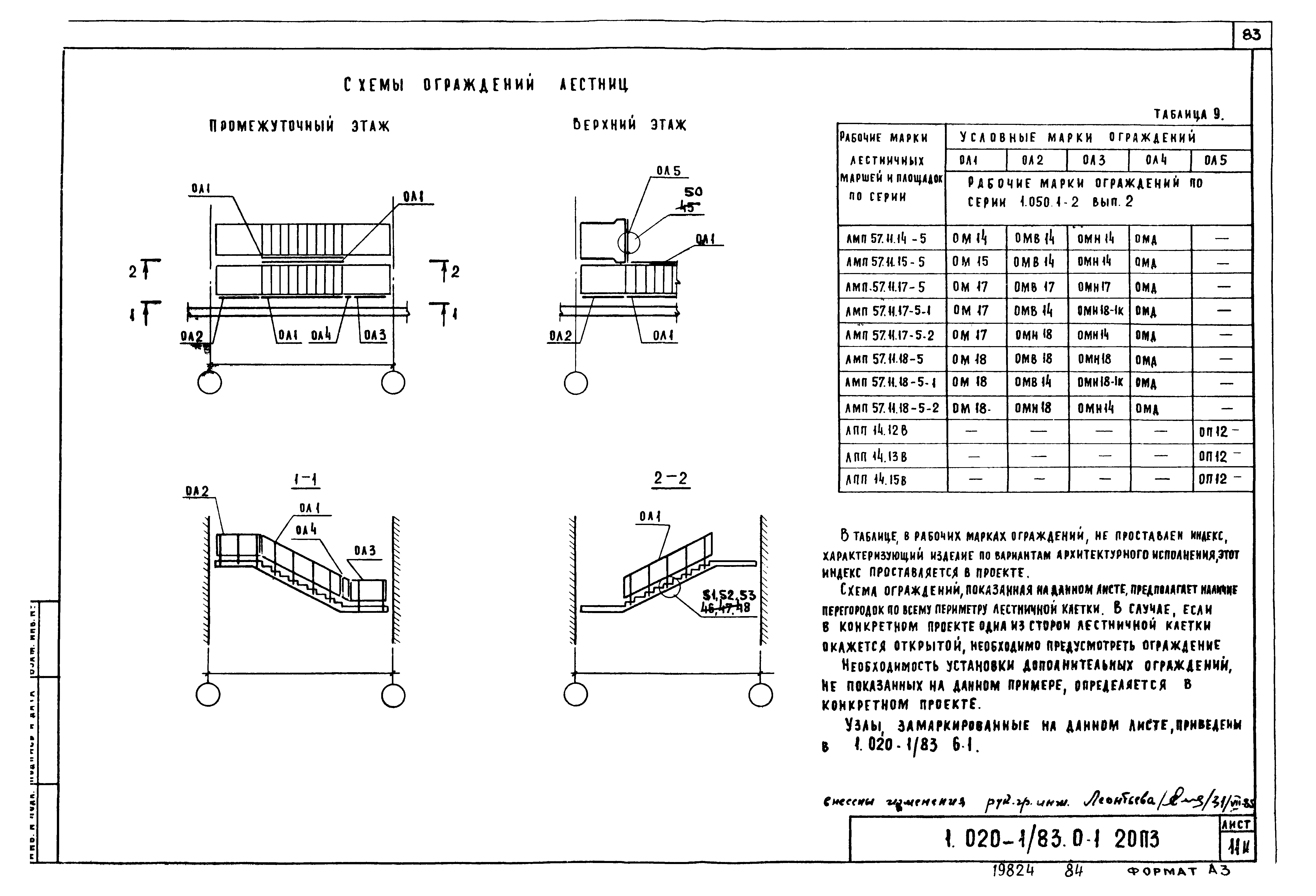 Серия 1.020-1/83