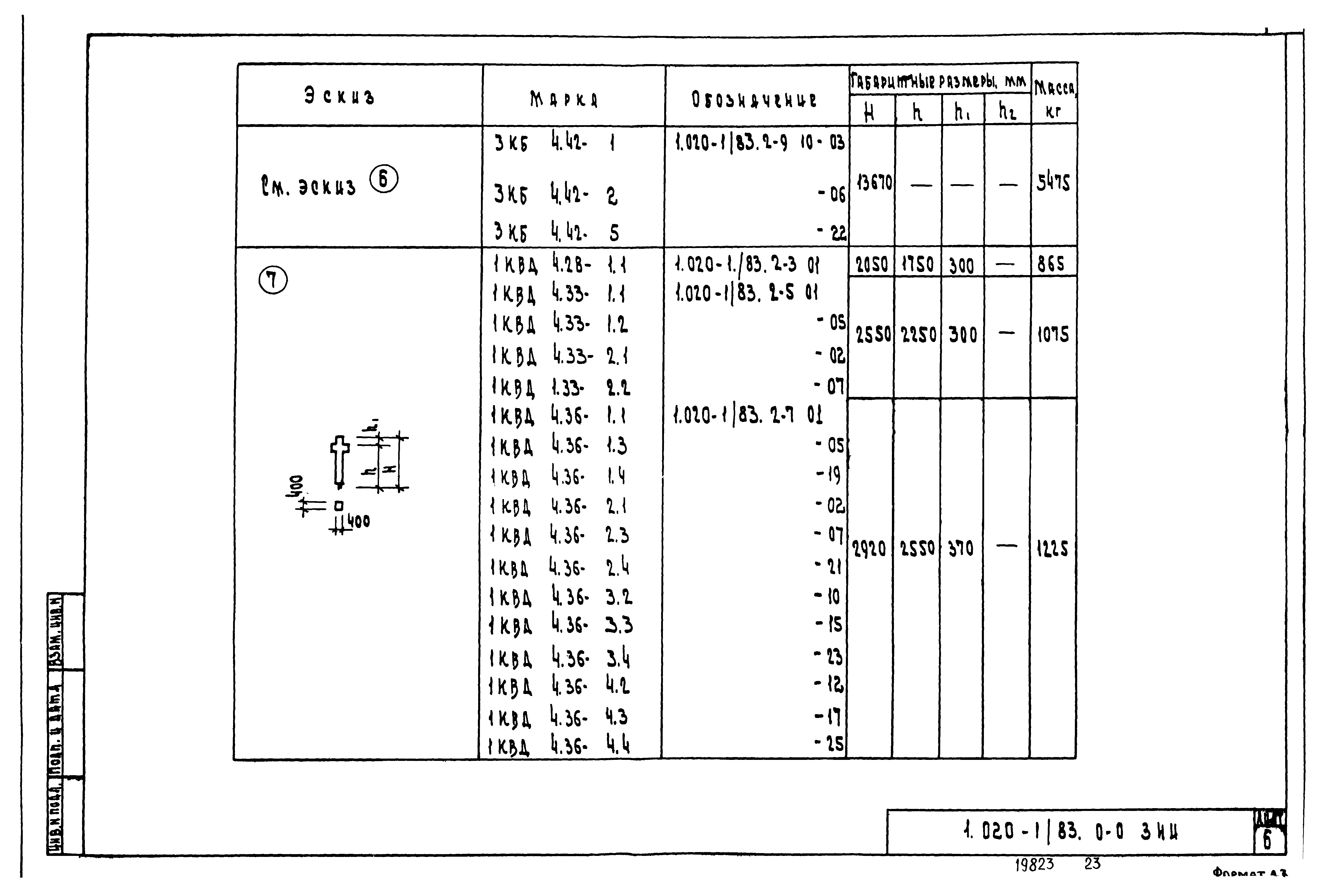 Серия 1.020-1/83