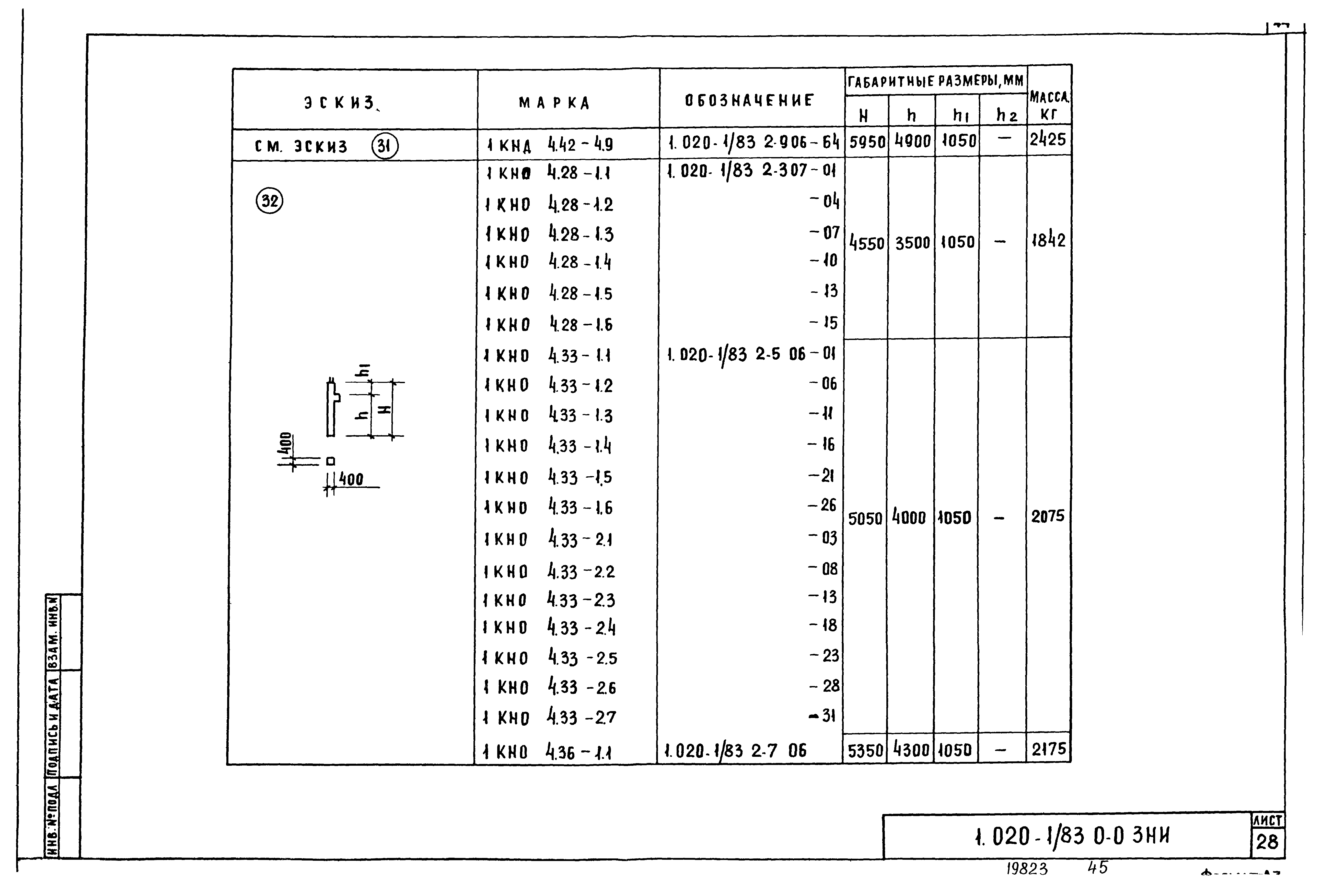 Серия 1.020-1/83