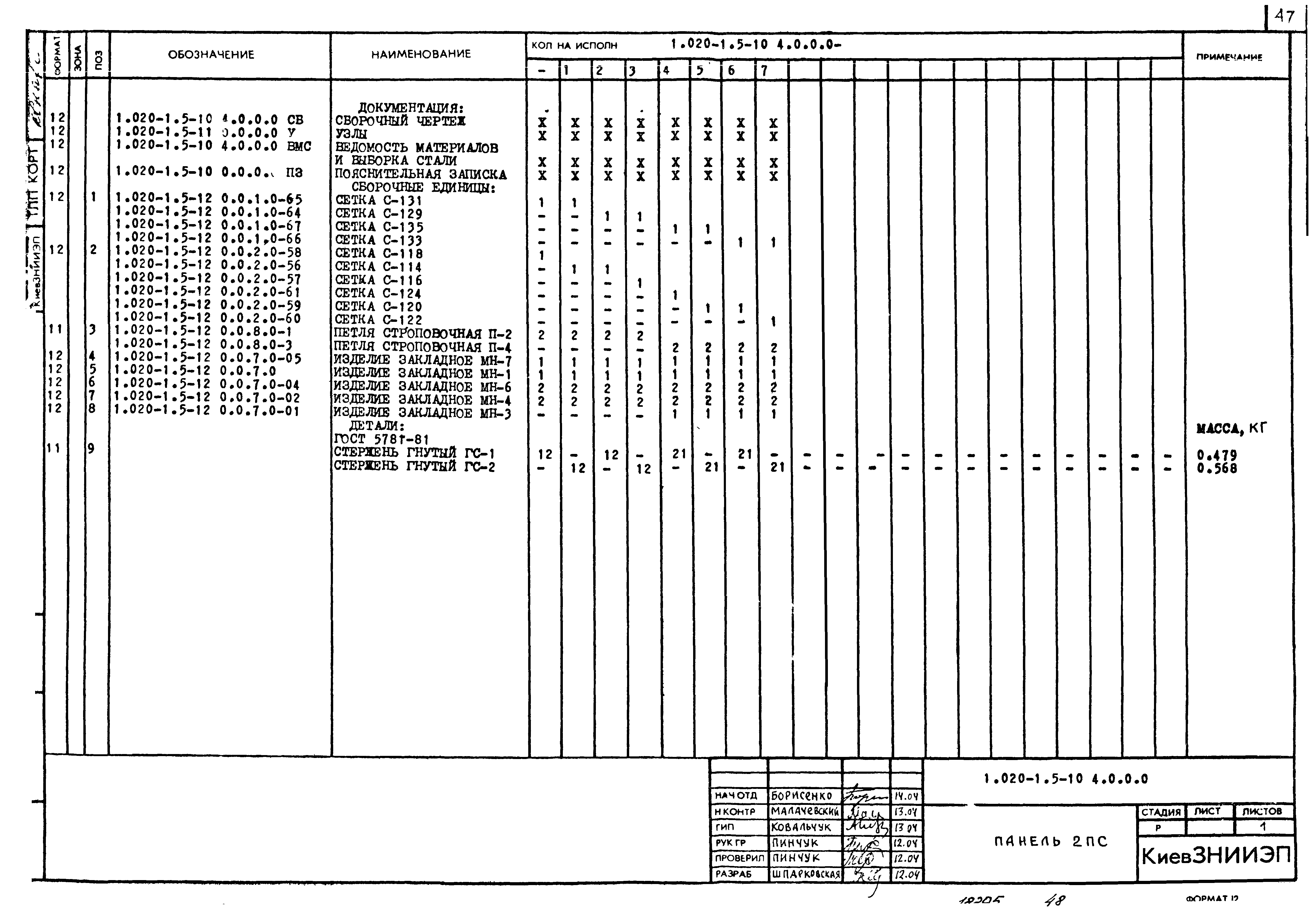 Серия 1.020-1