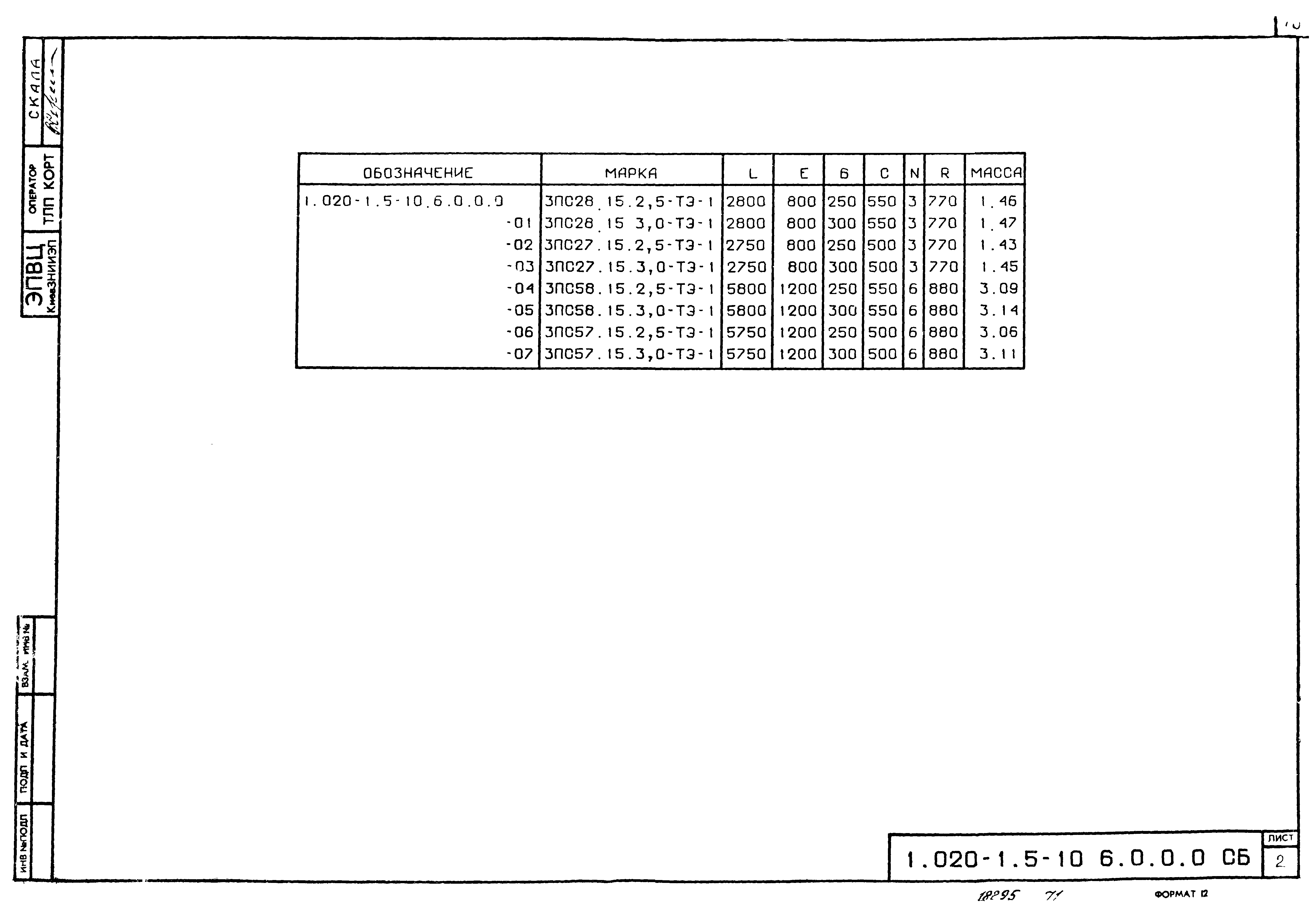 Серия 1.020-1