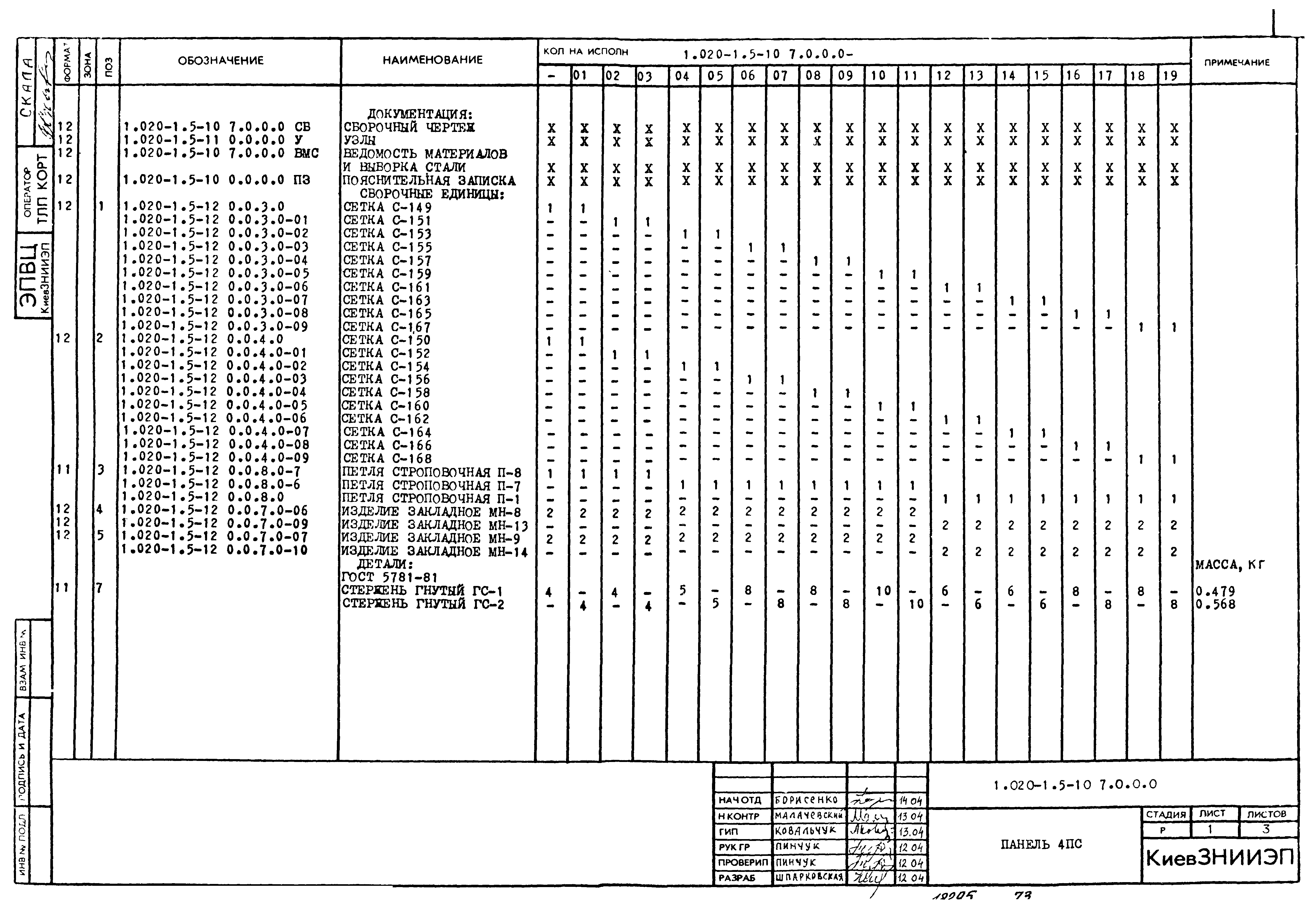 Серия 1.020-1