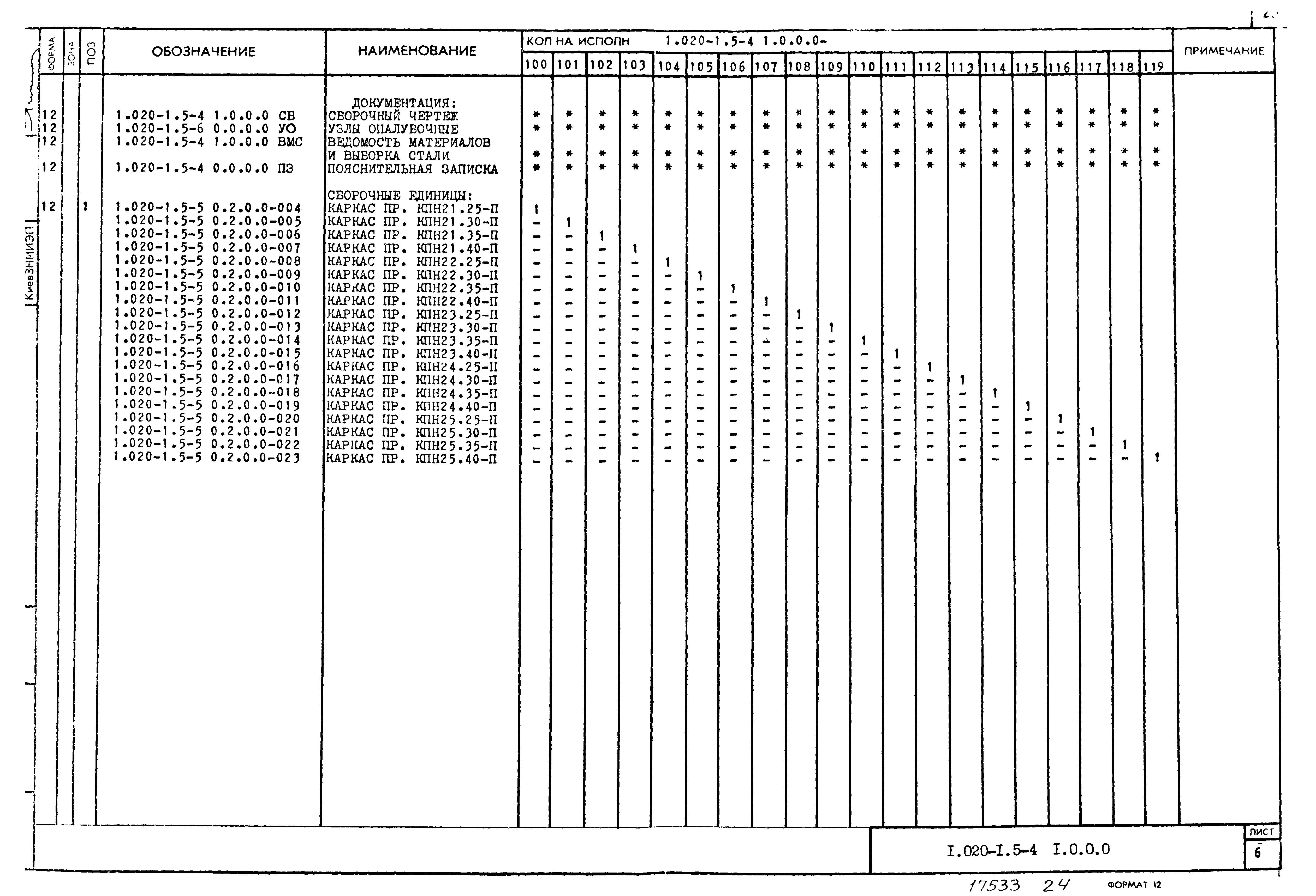 Серия 1.020-1