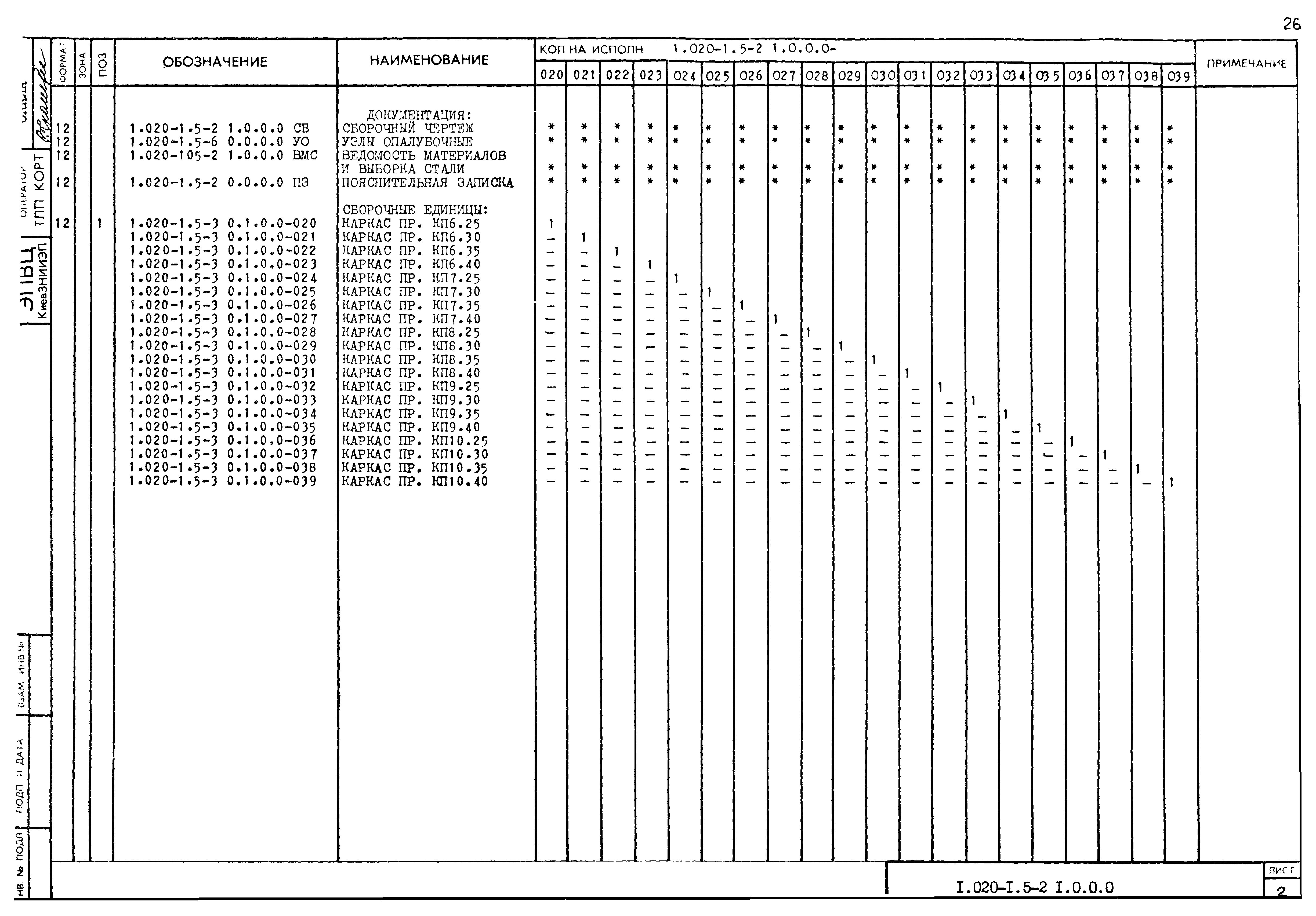 Серия 1.020-1