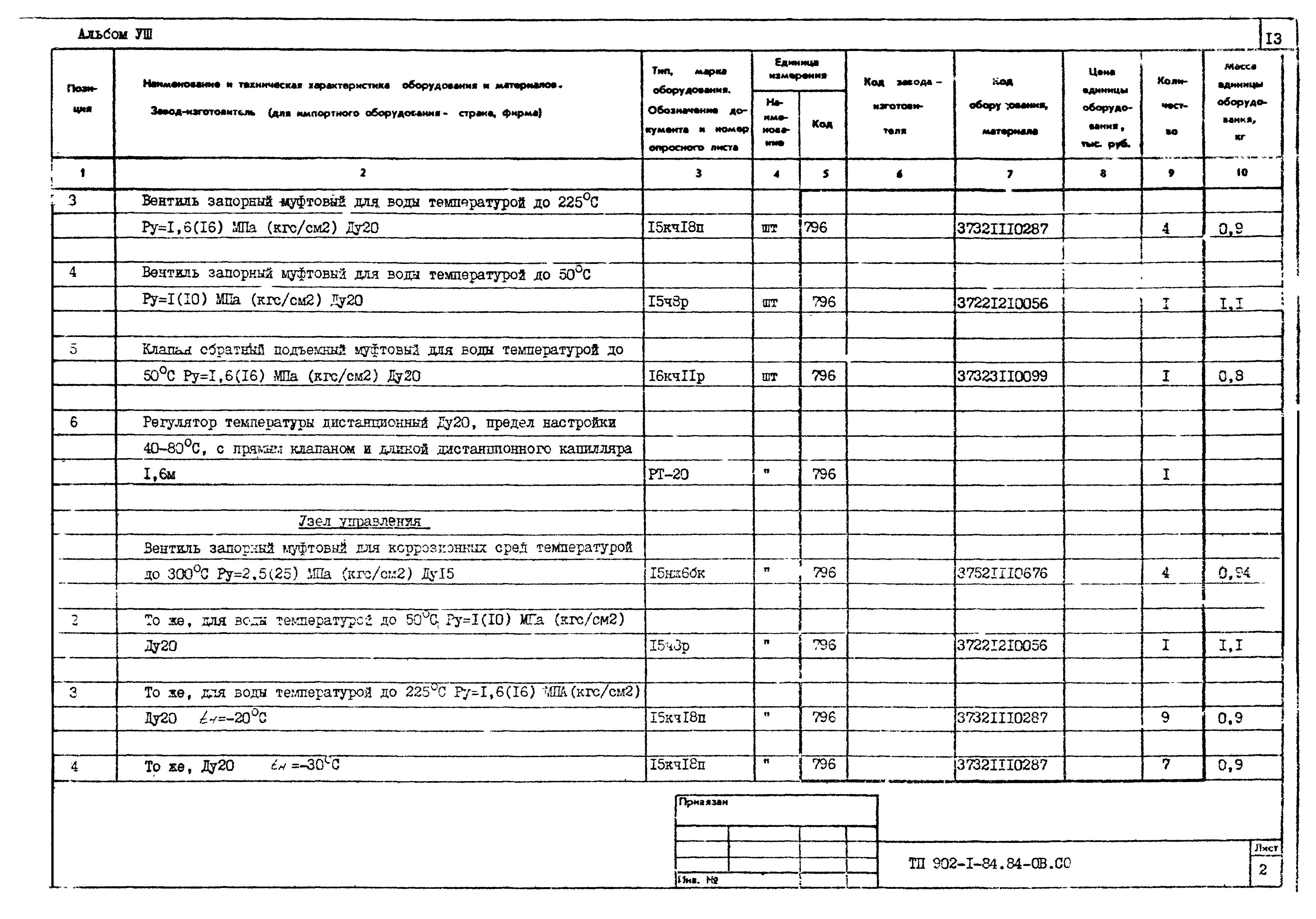 Типовой проект 902-1-90.84