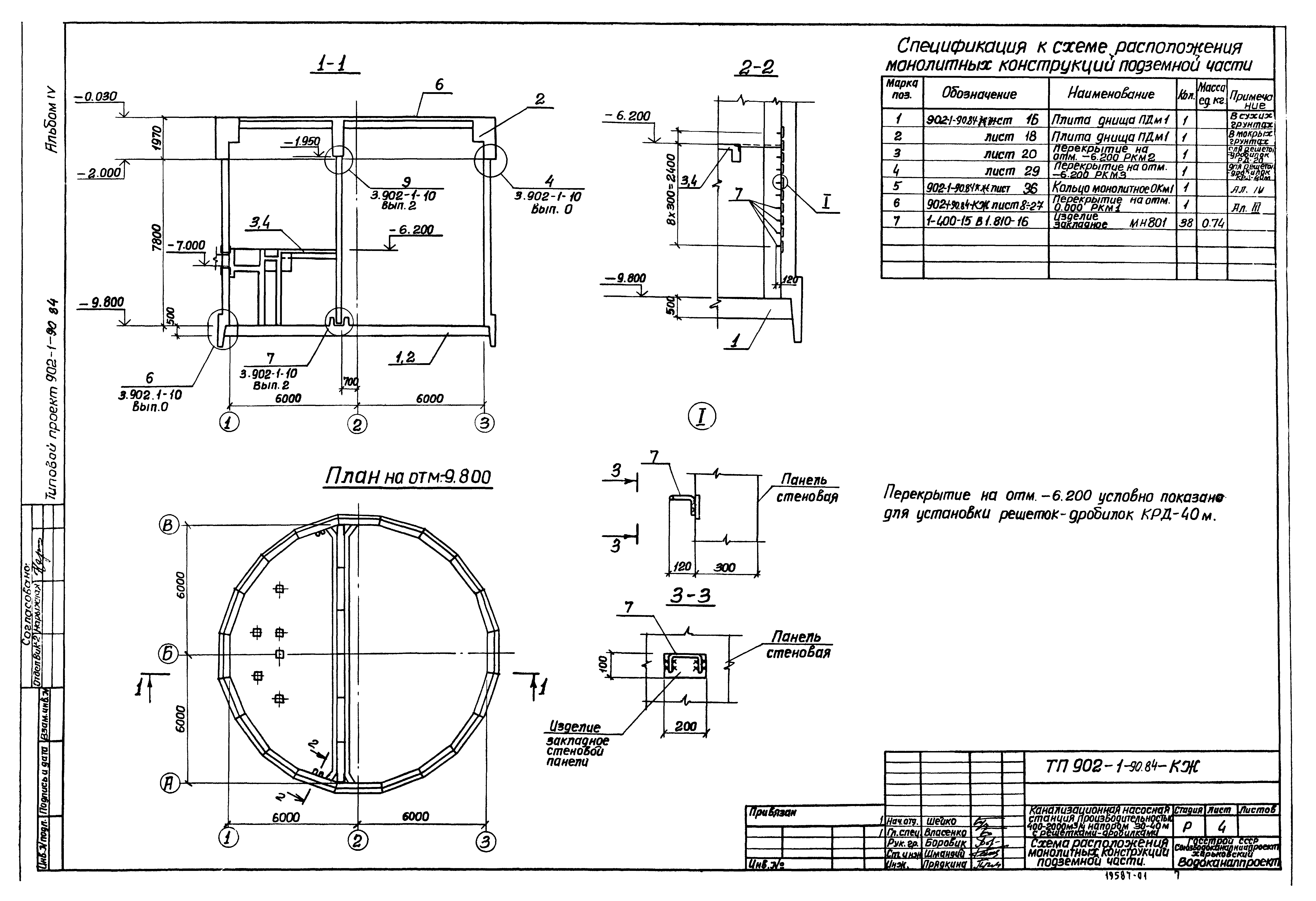 Типовой проект 902-1-90.84