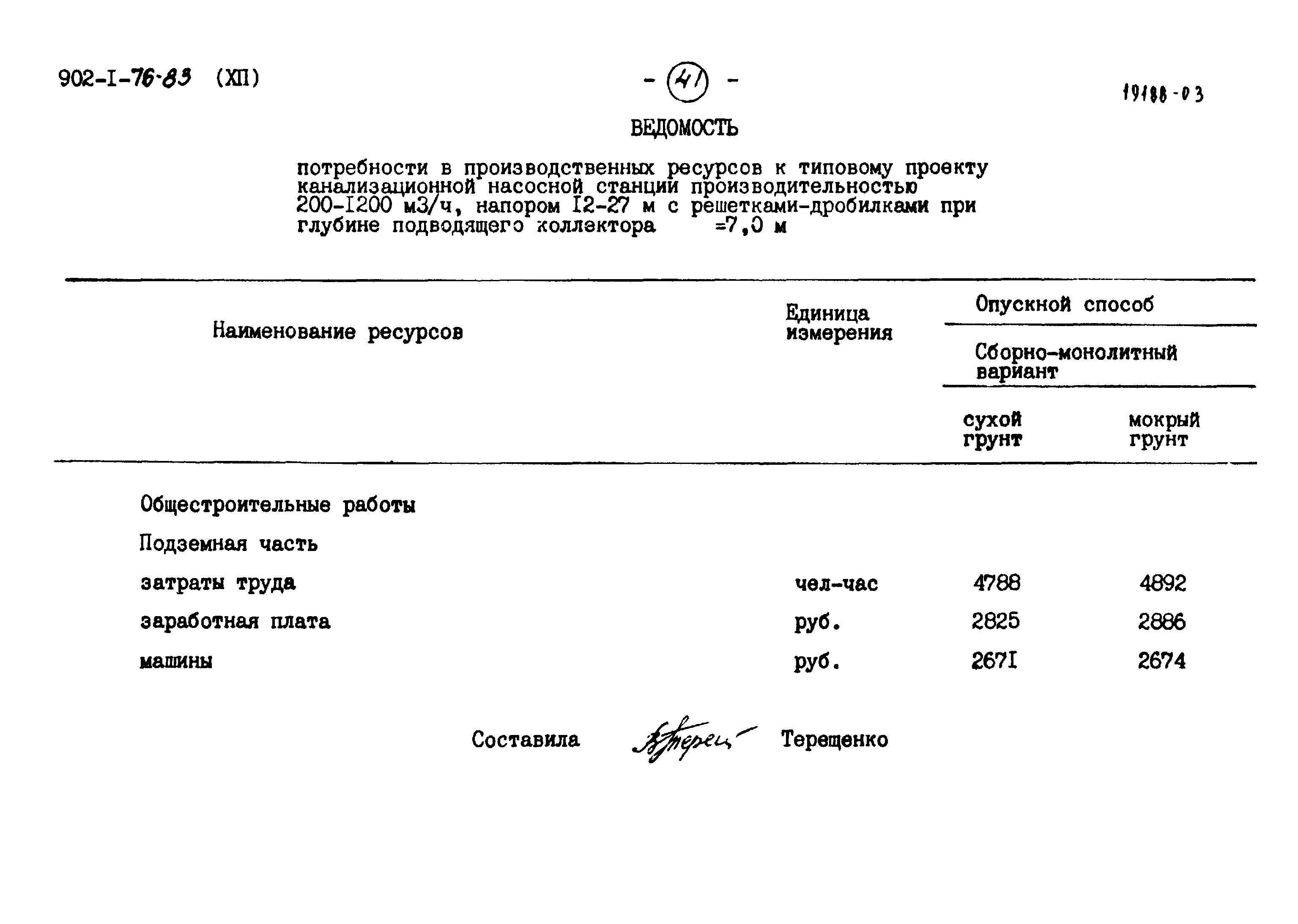 Типовой проект 902-1-76.83