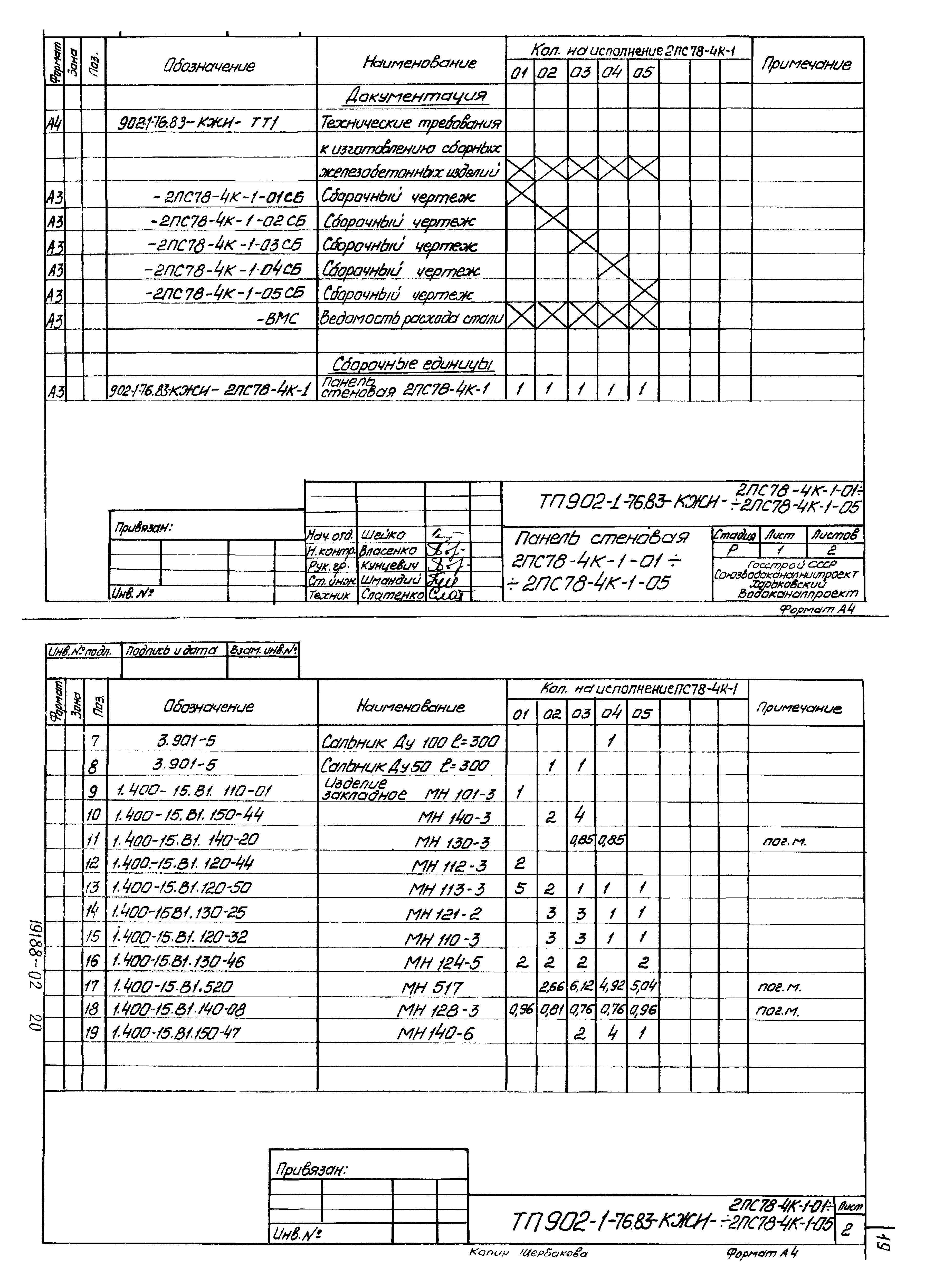 Типовой проект 902-1-76.83