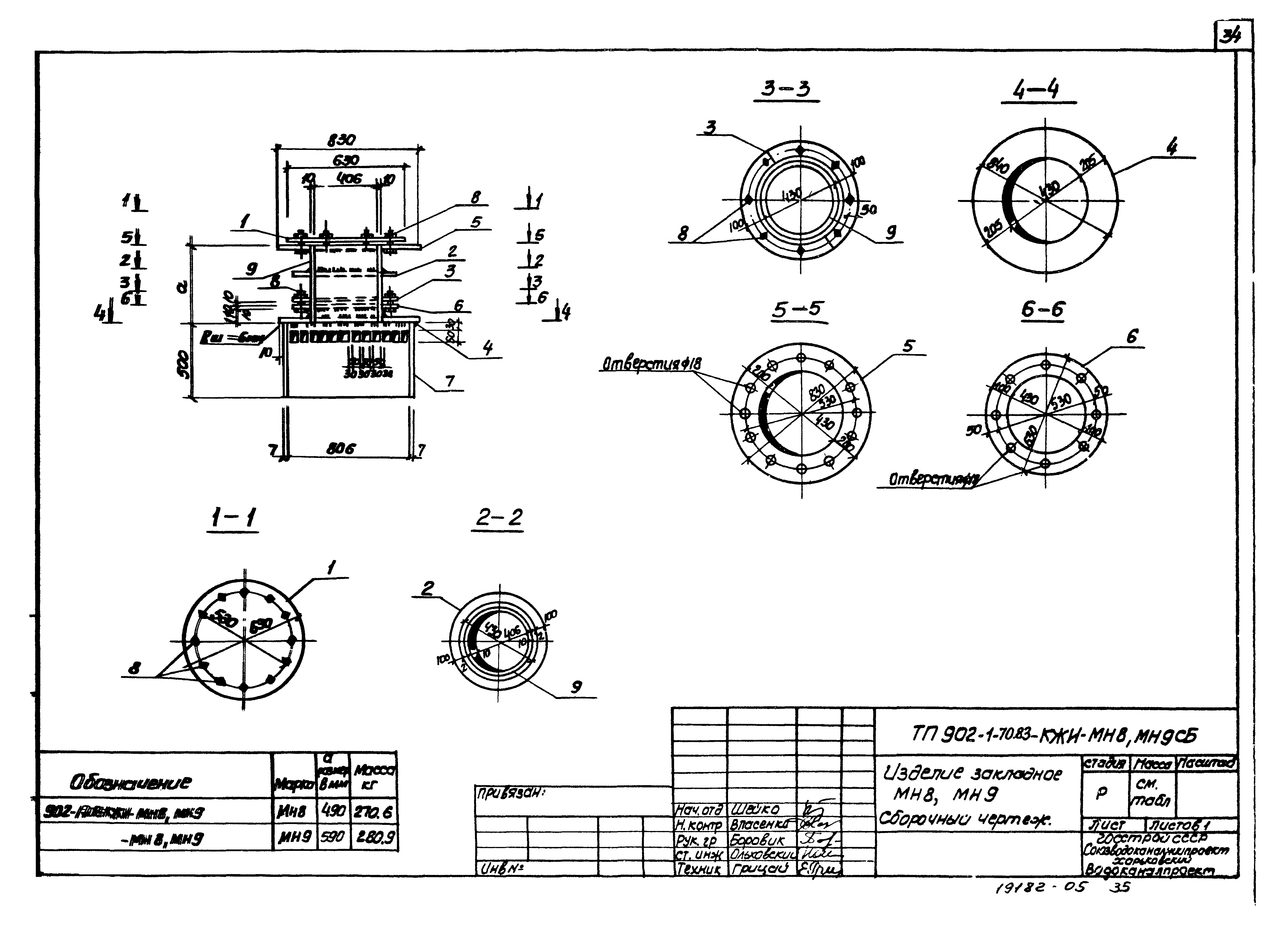 Типовой проект 902-1-73.83