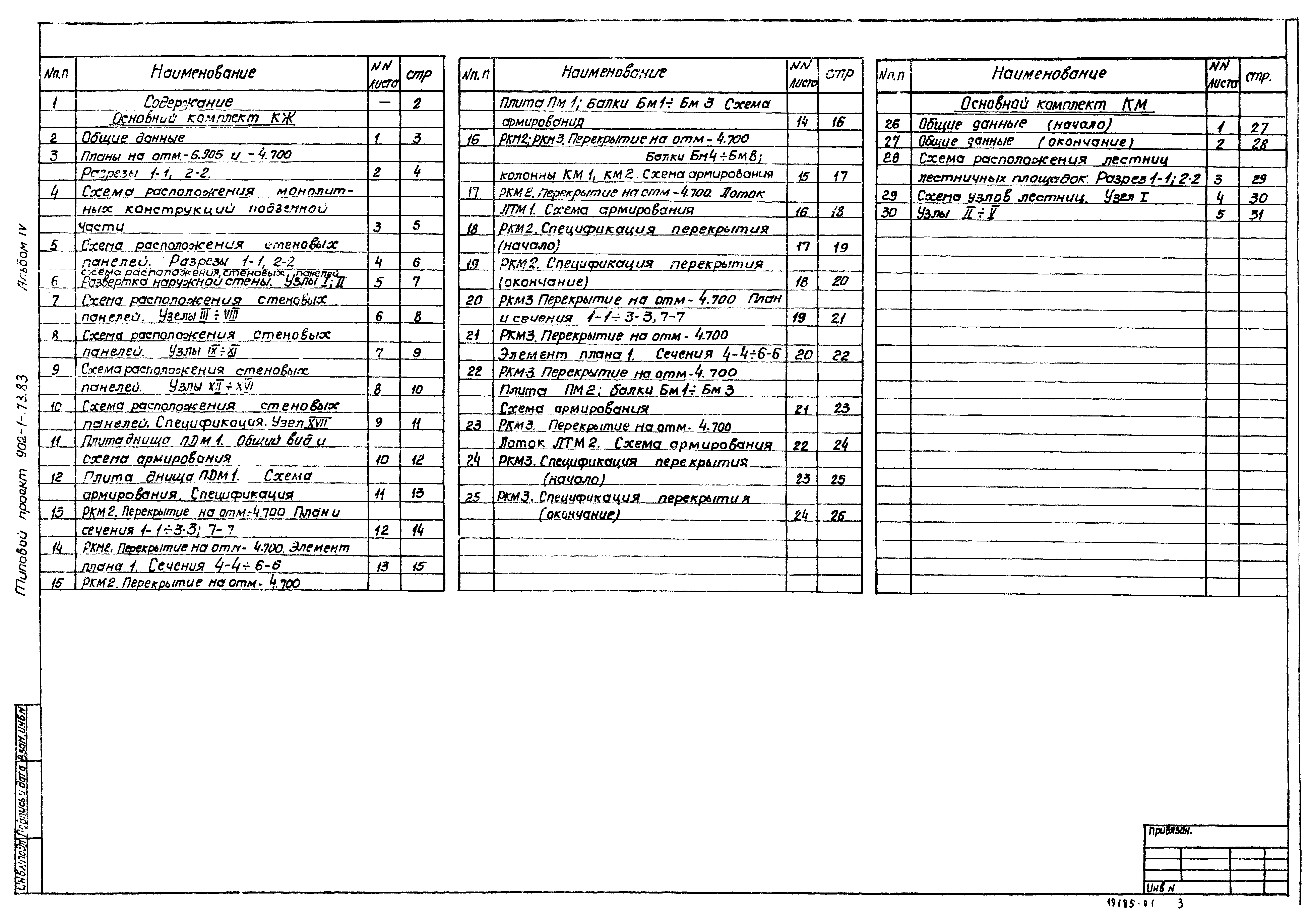 Типовой проект 902-1-73.83