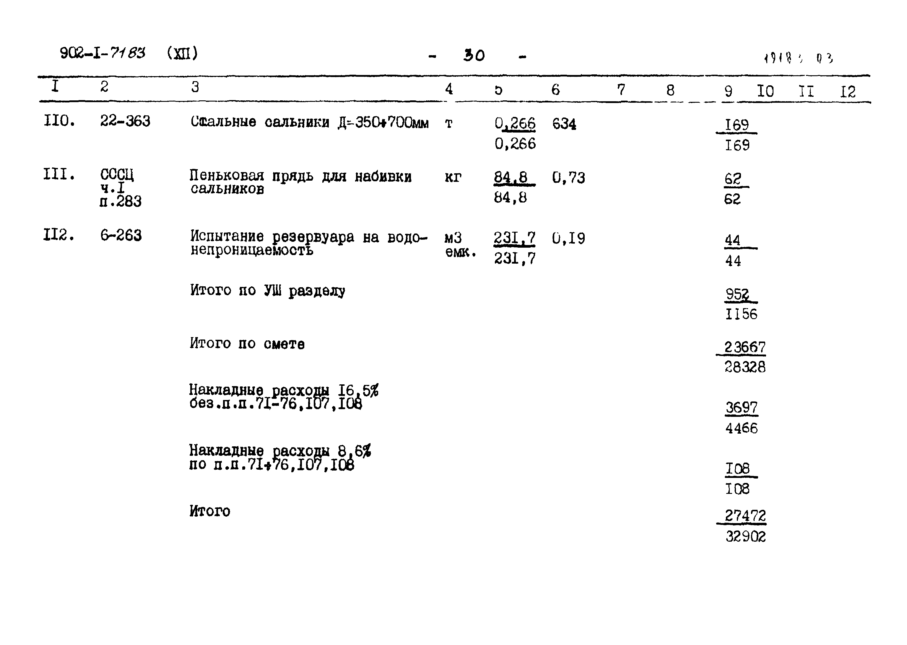 Типовой проект 902-1-71.83