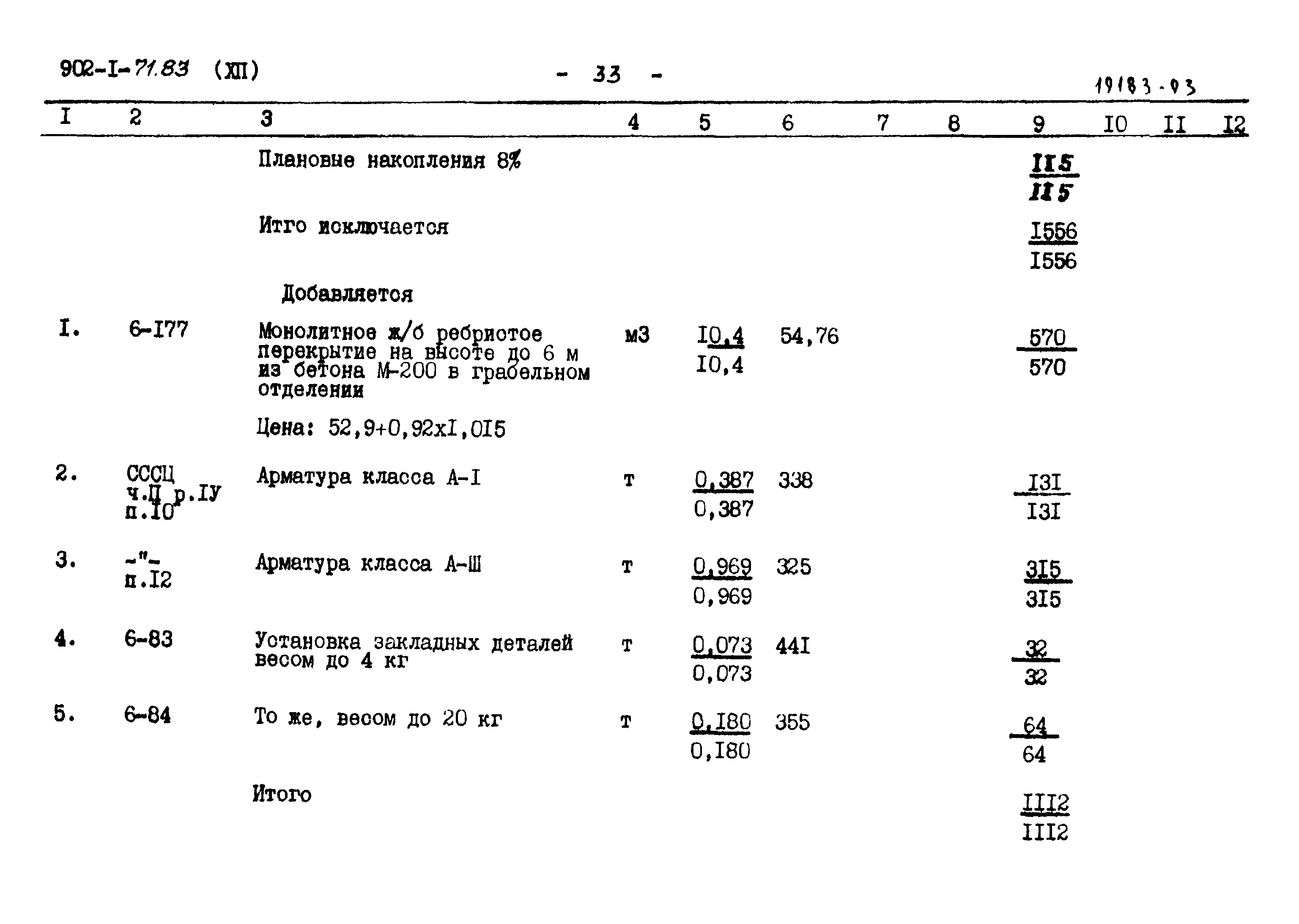 Типовой проект 902-1-71.83