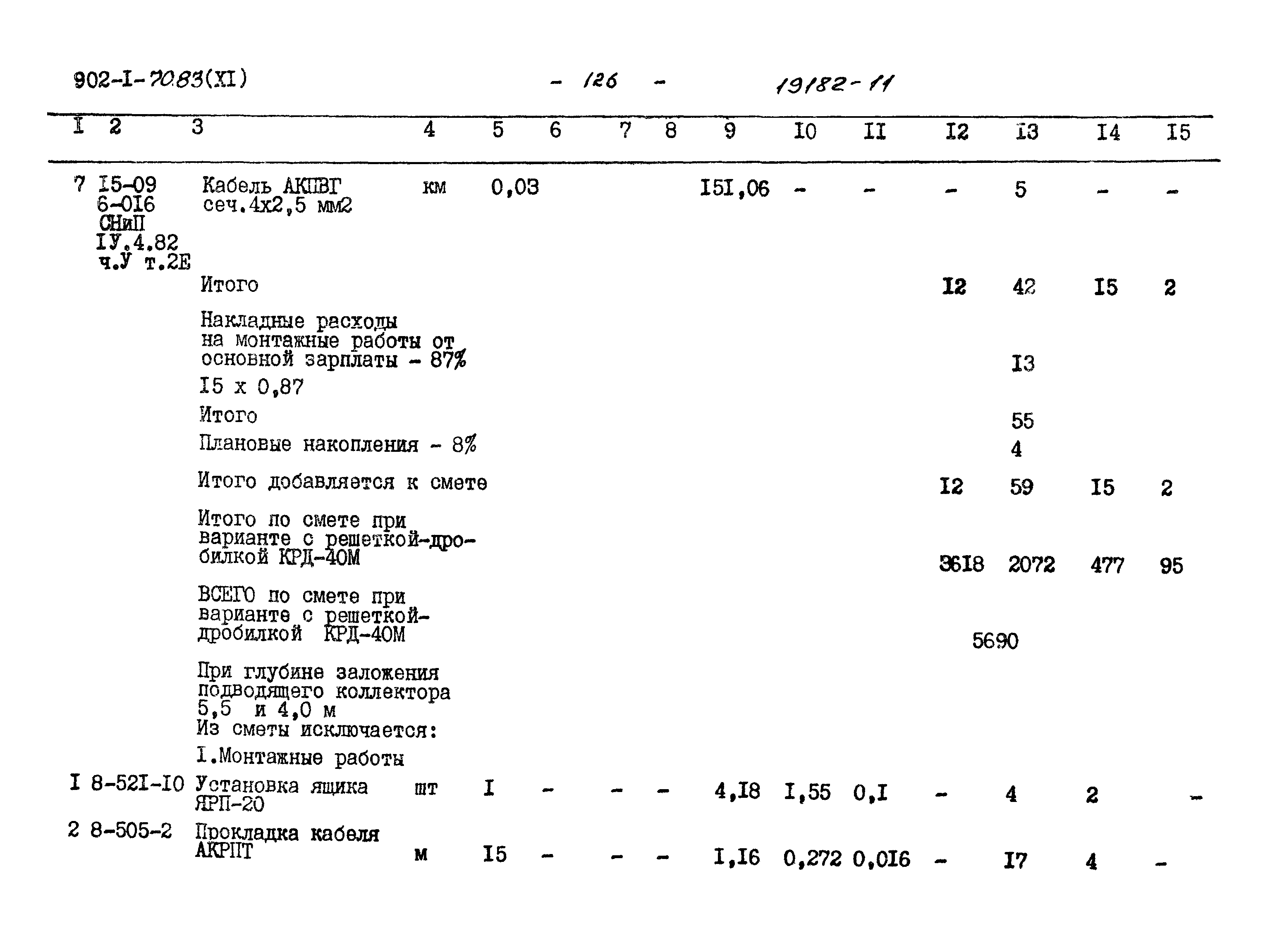 Типовой проект 902-1-71.83