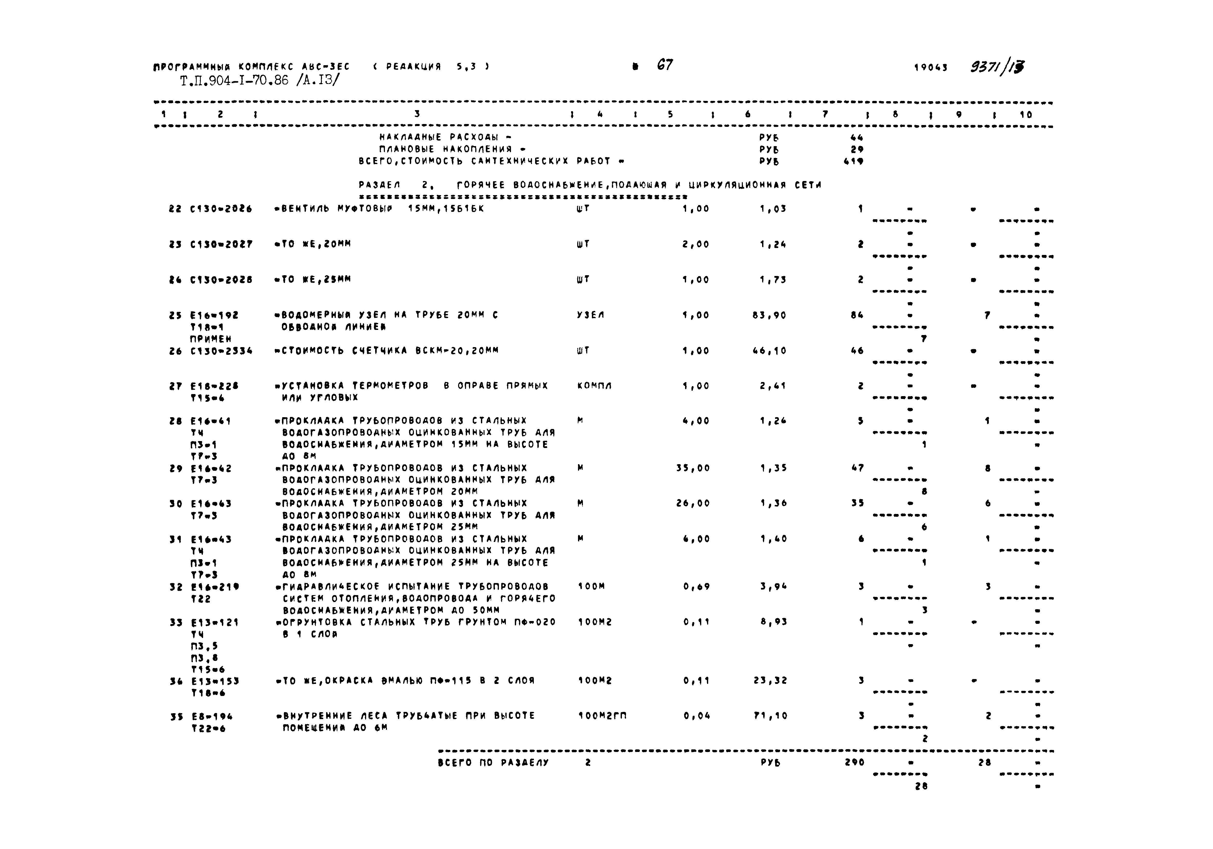 Типовой проект 904-1-70.86