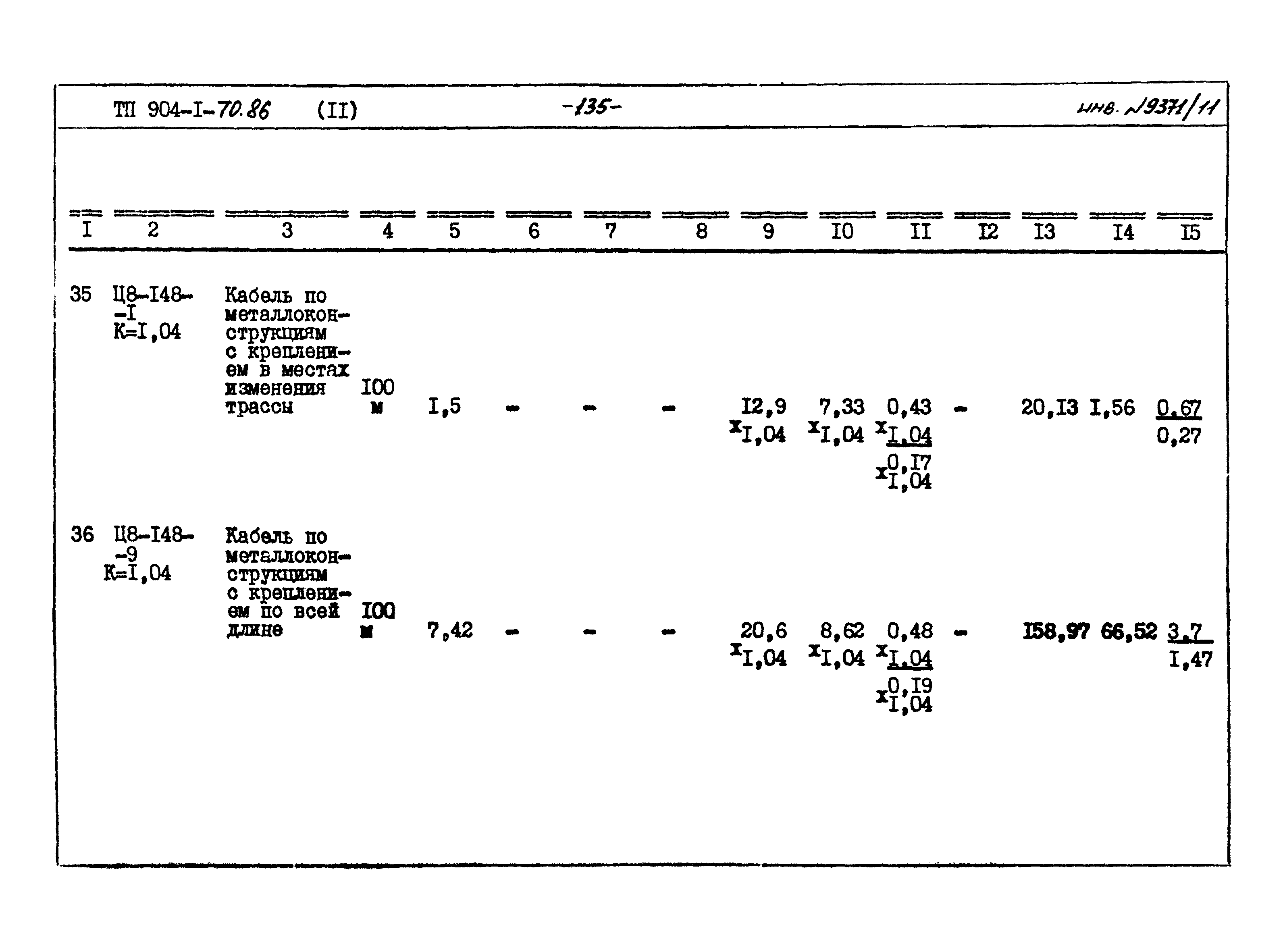 Типовой проект 904-1-70.86