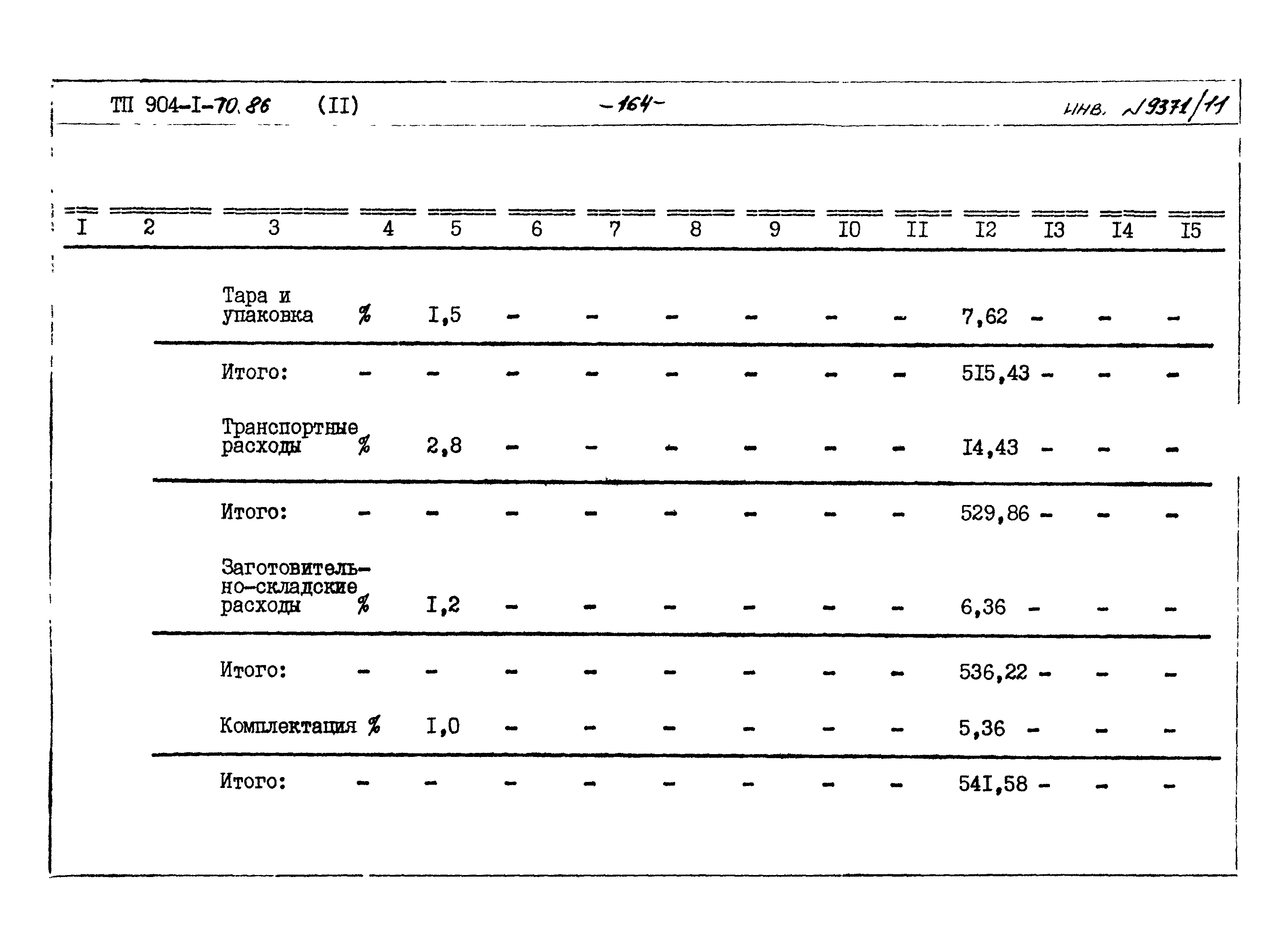 Типовой проект 904-1-70.86