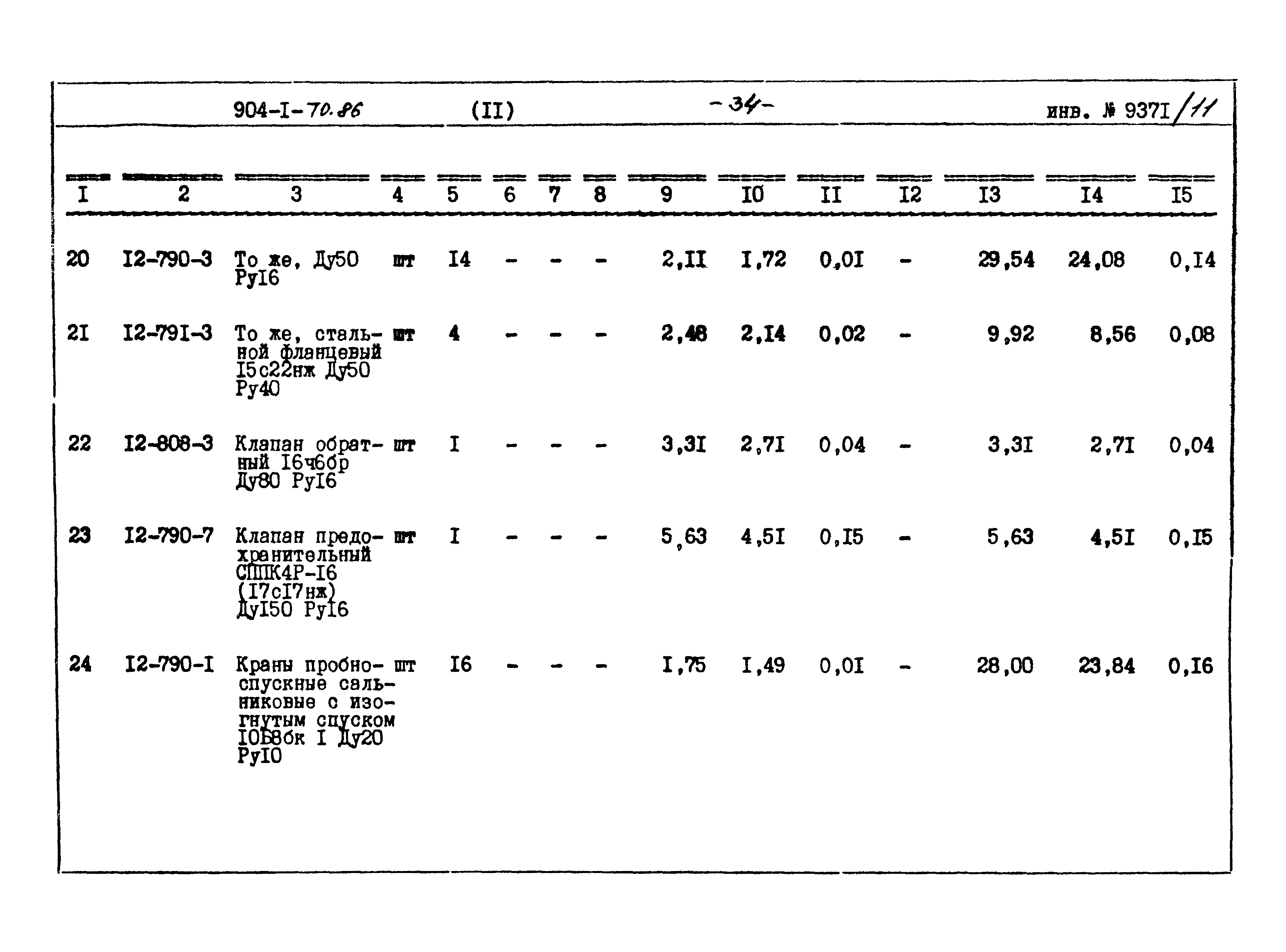 Типовой проект 904-1-70.86