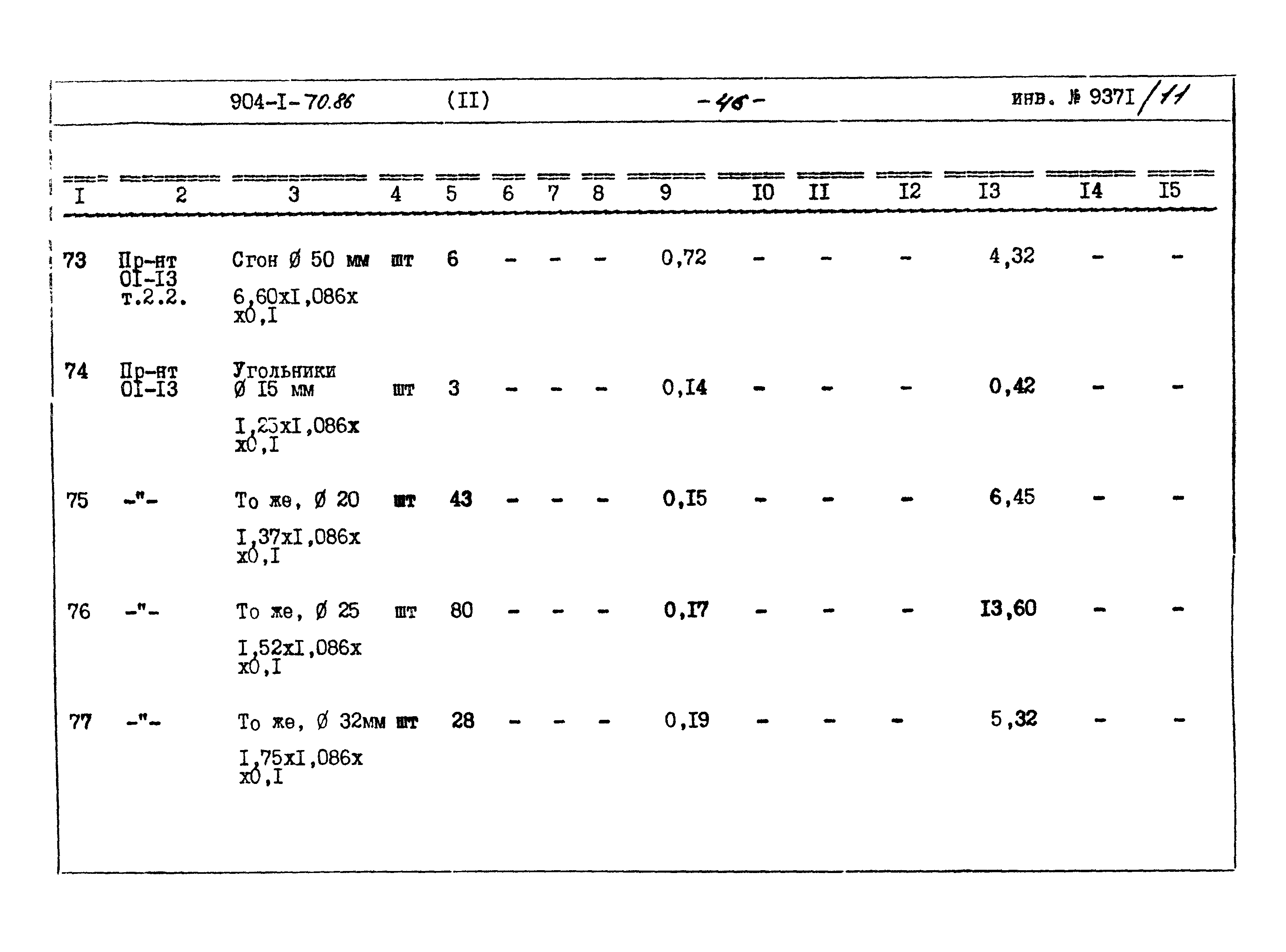 Типовой проект 904-1-70.86