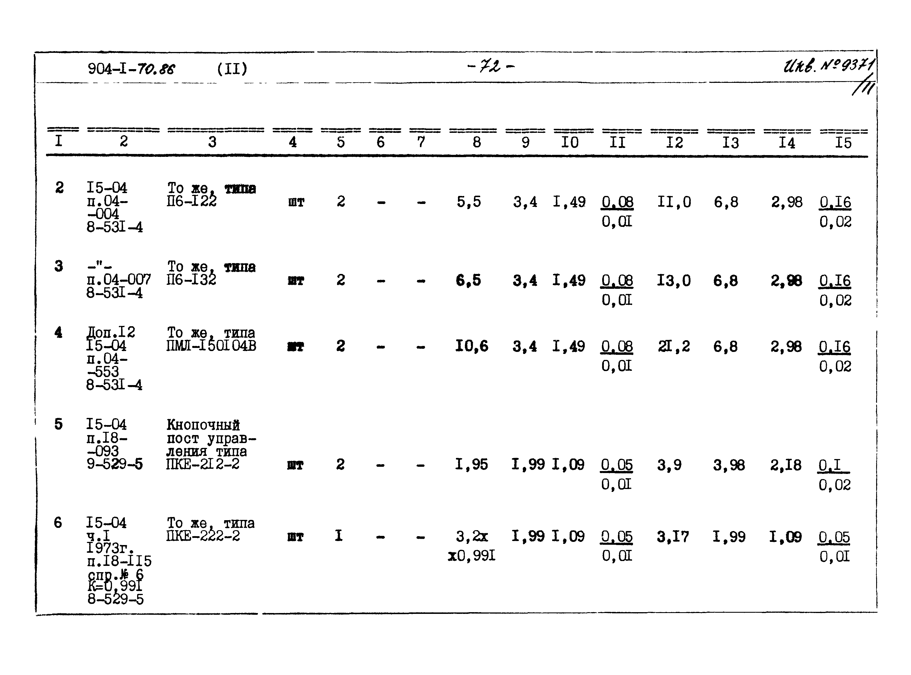 Типовой проект 904-1-70.86