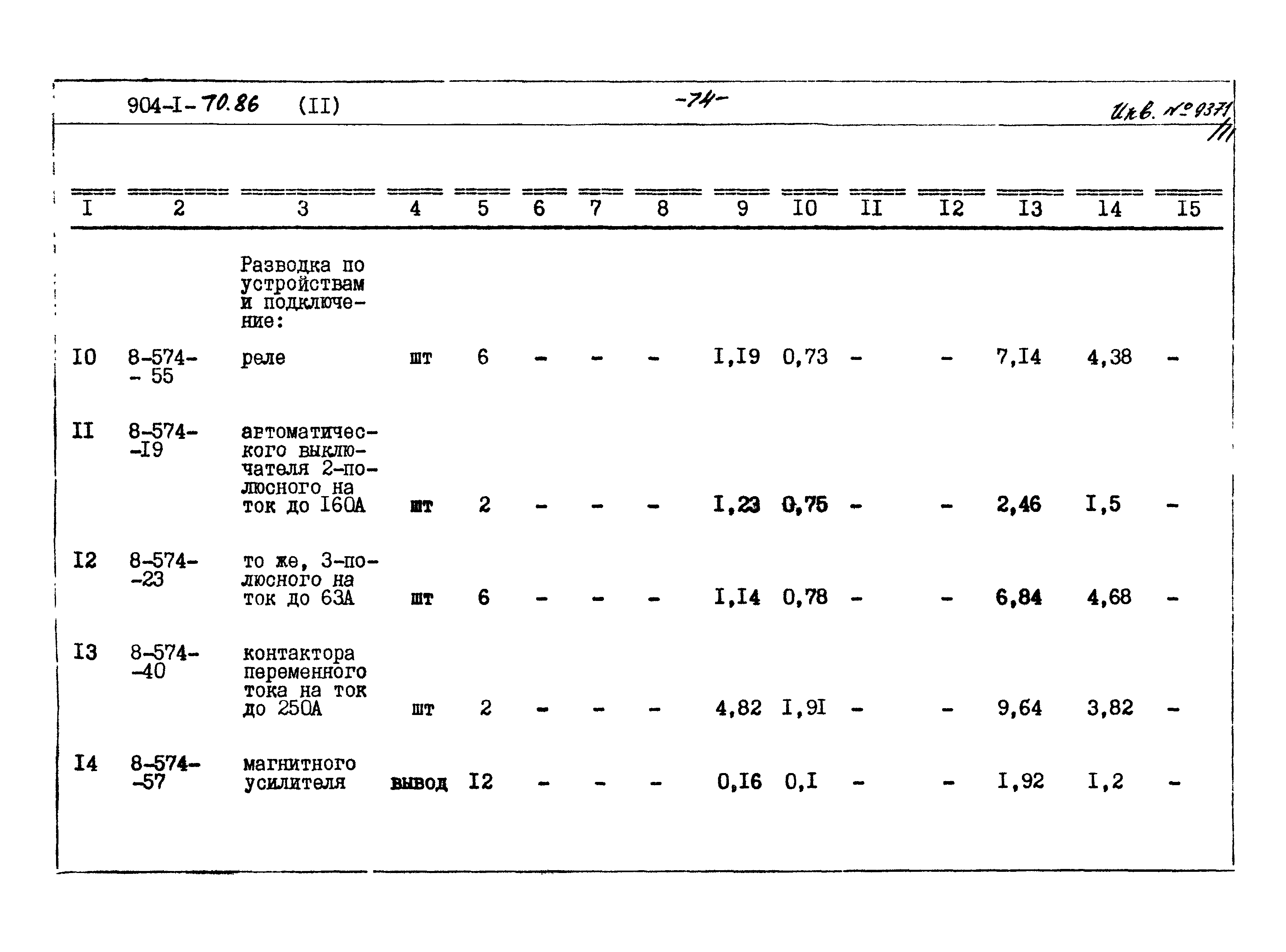 Типовой проект 904-1-70.86