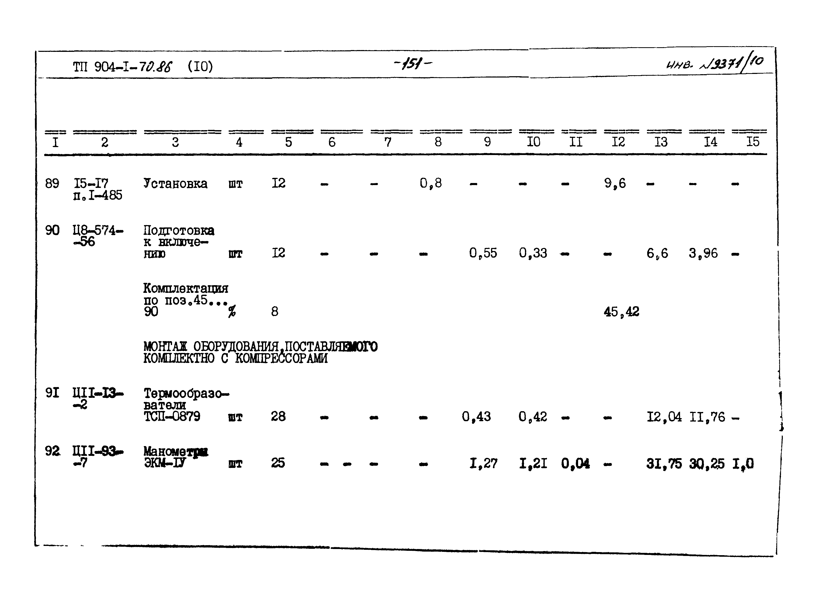 Типовой проект 904-1-70.86