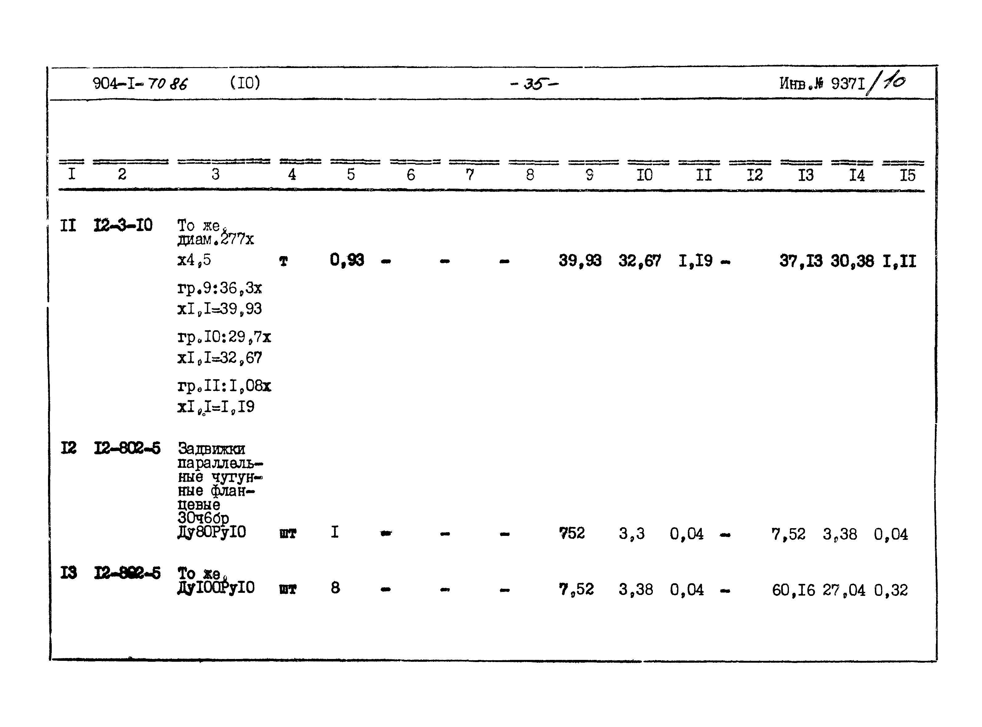 Типовой проект 904-1-70.86
