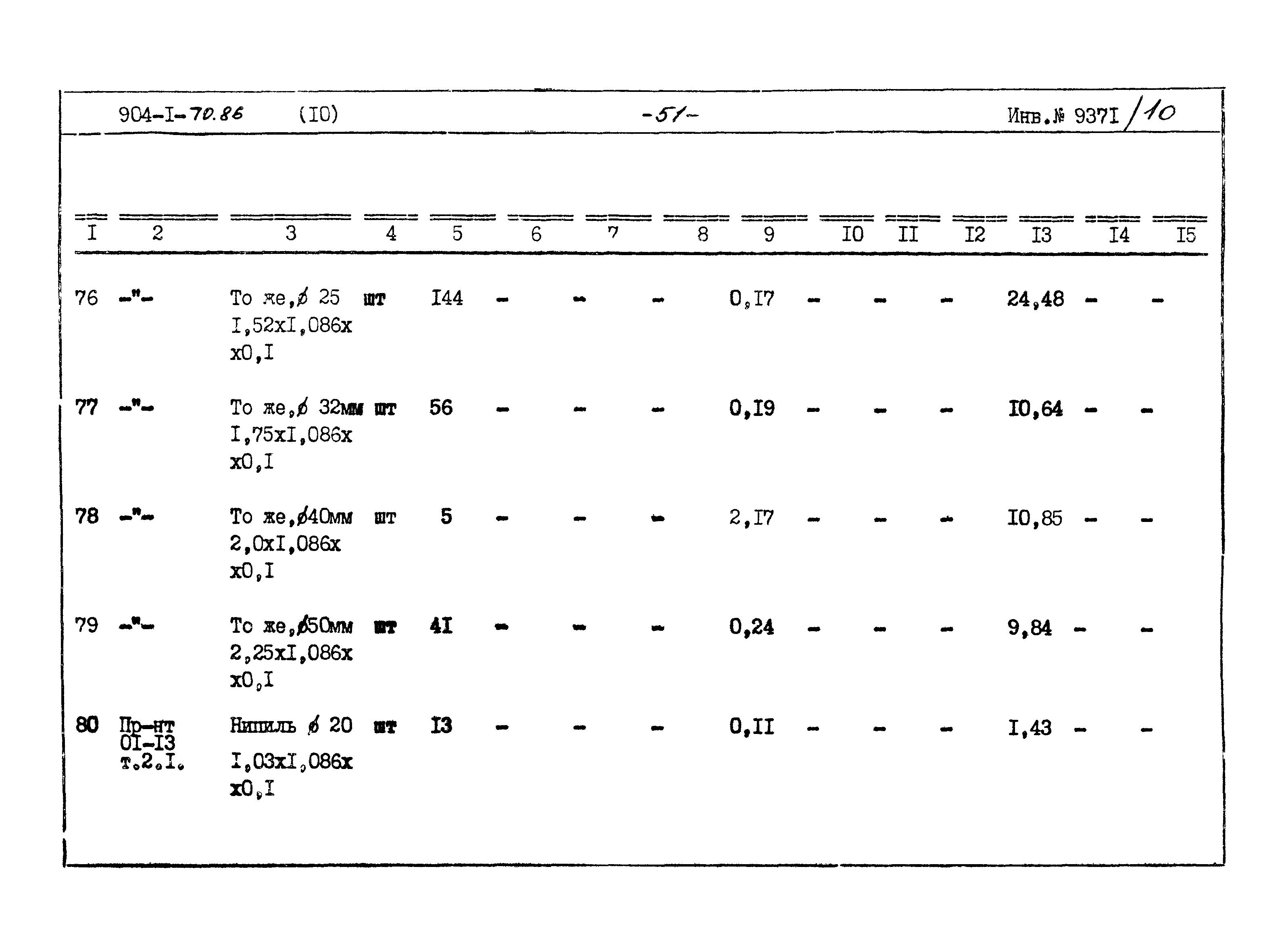 Типовой проект 904-1-70.86