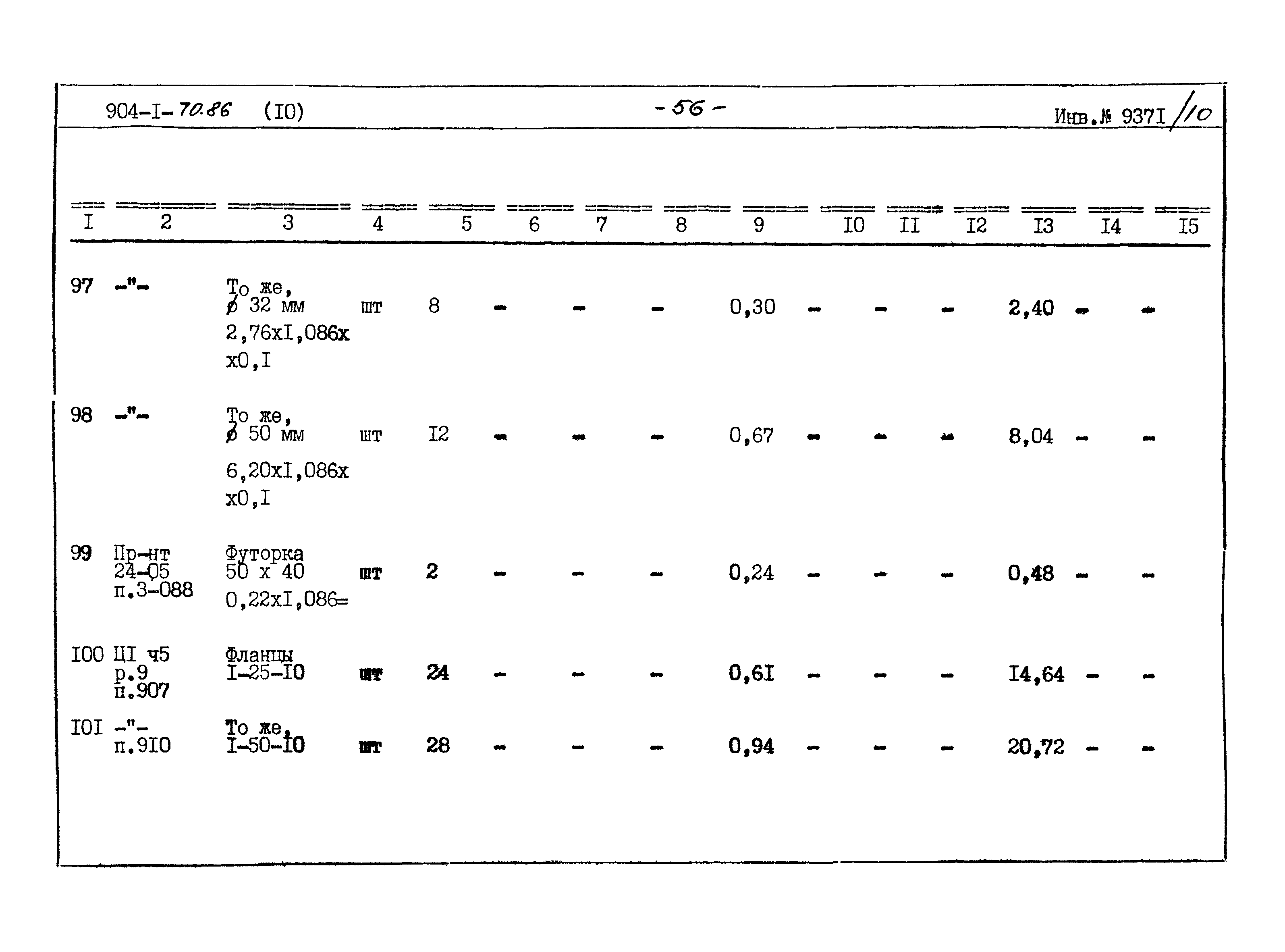 Типовой проект 904-1-70.86