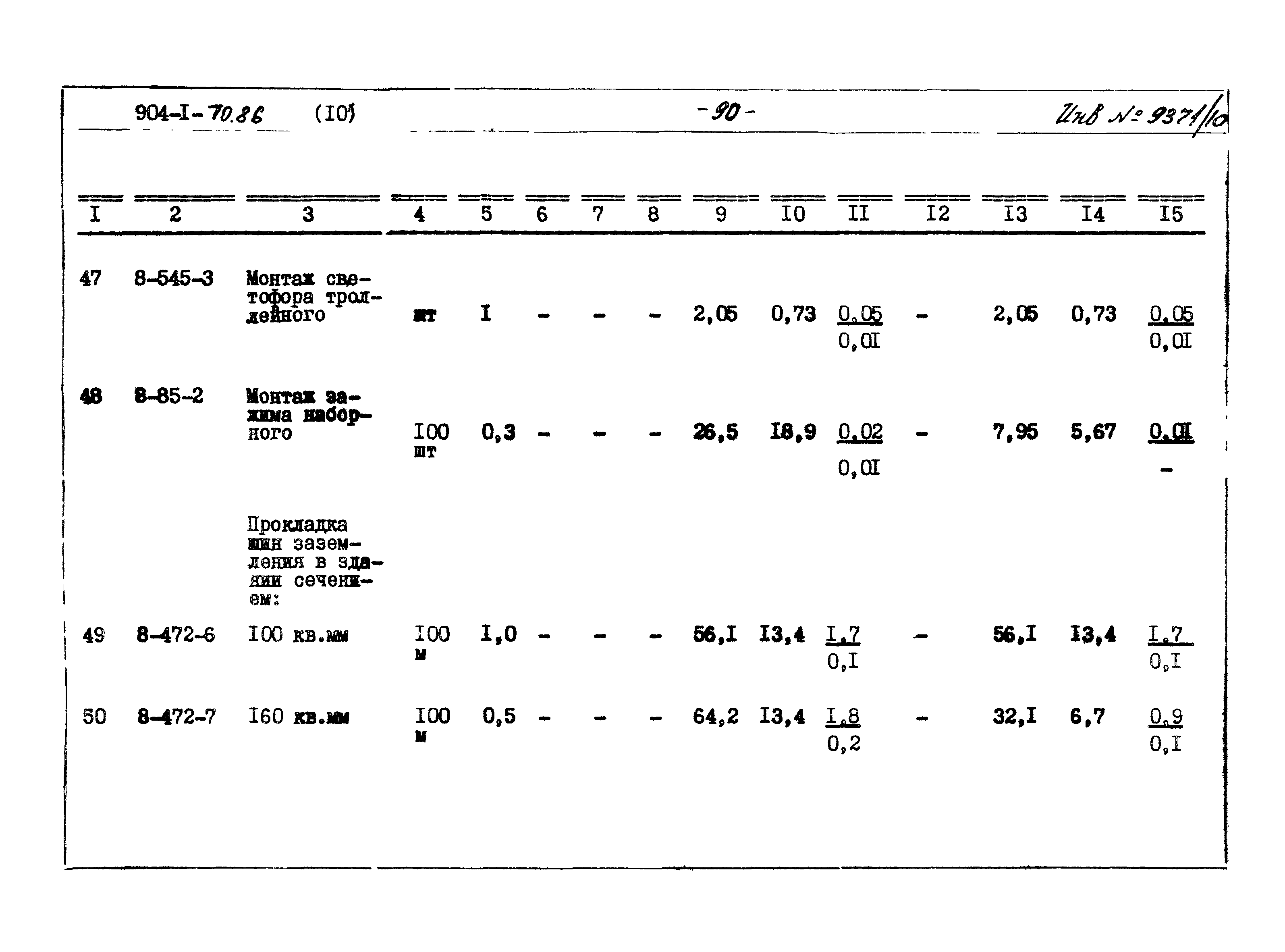 Типовой проект 904-1-70.86