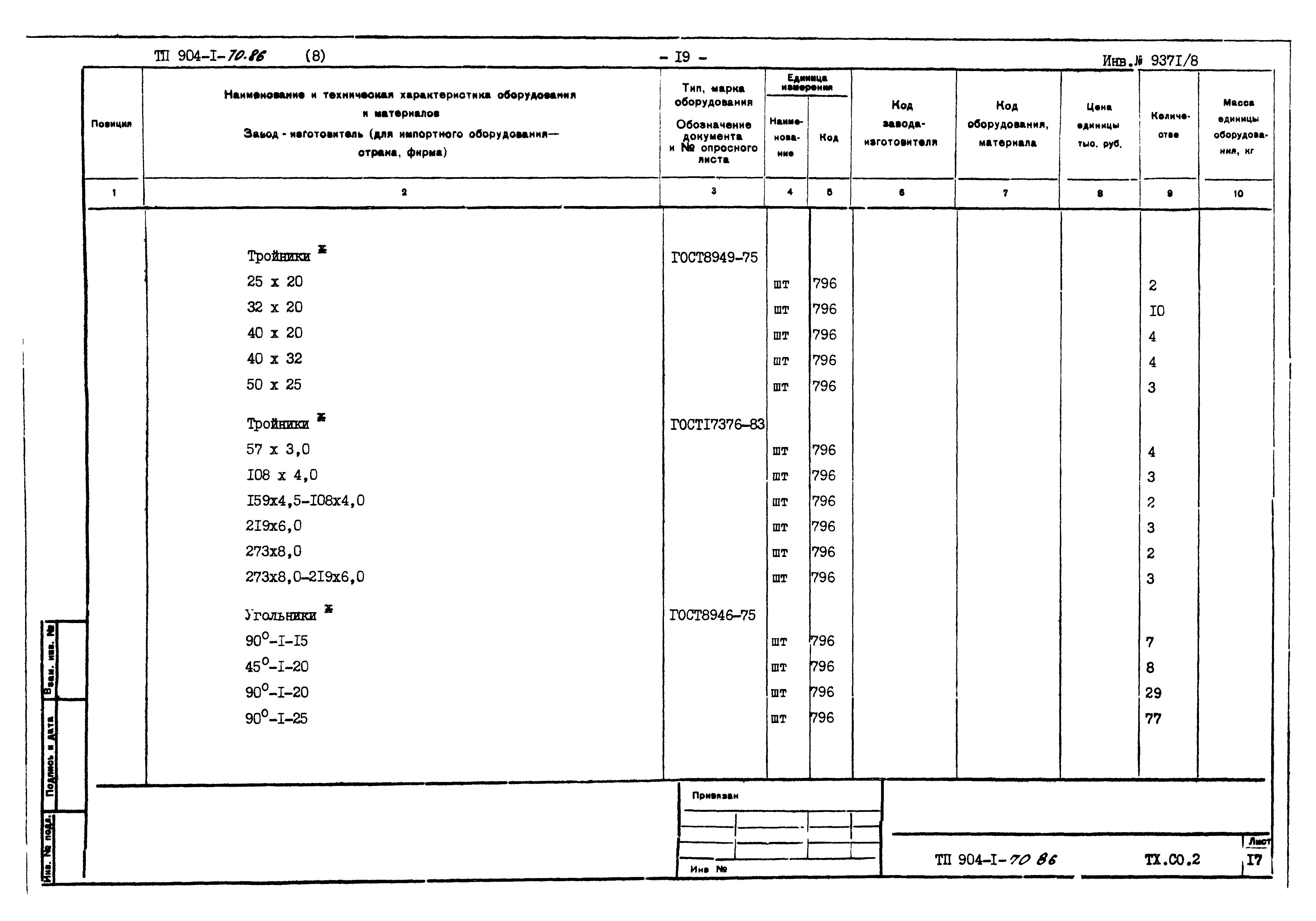 Типовой проект 904-1-70.86
