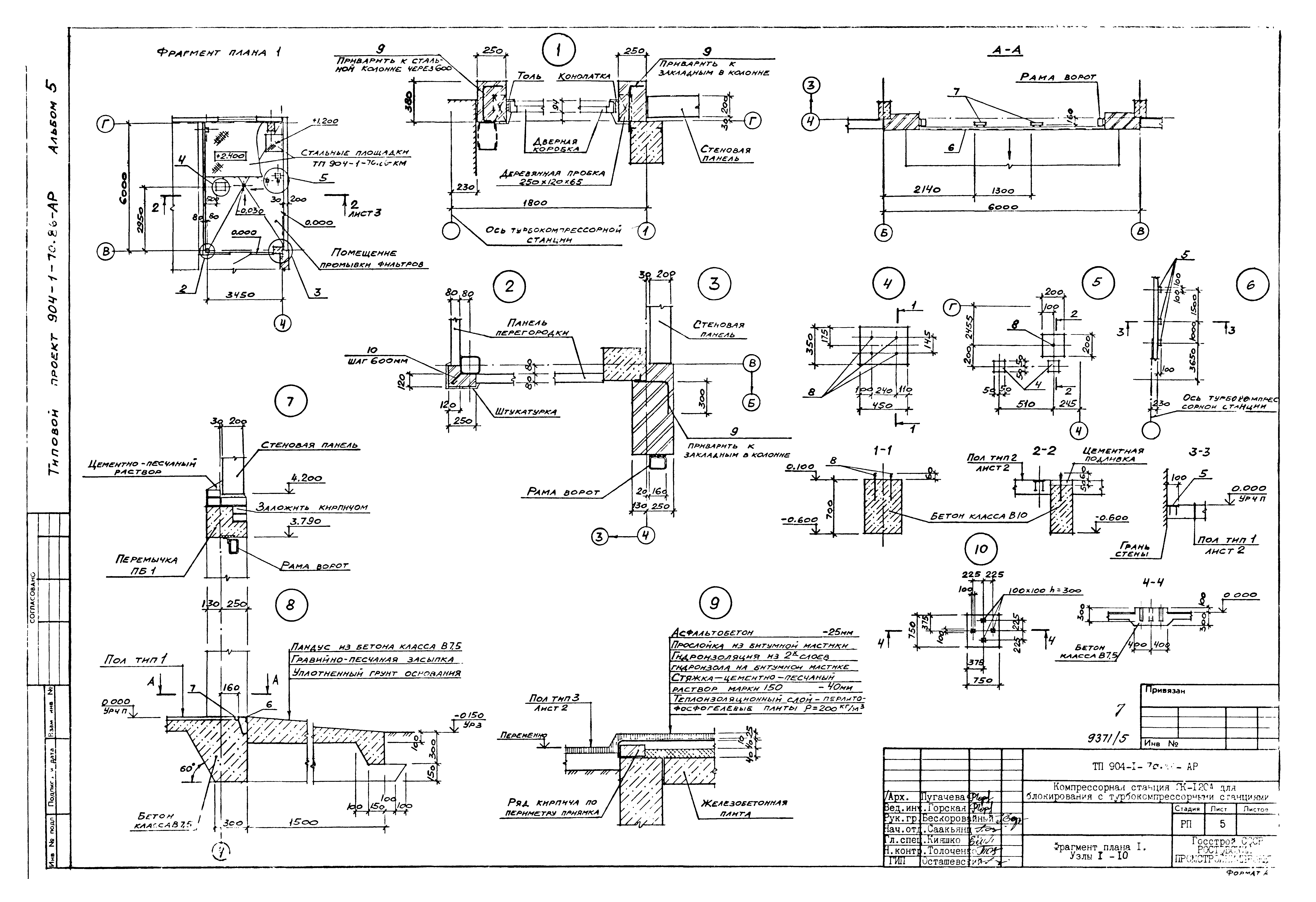 Типовой проект 904-1-70.86