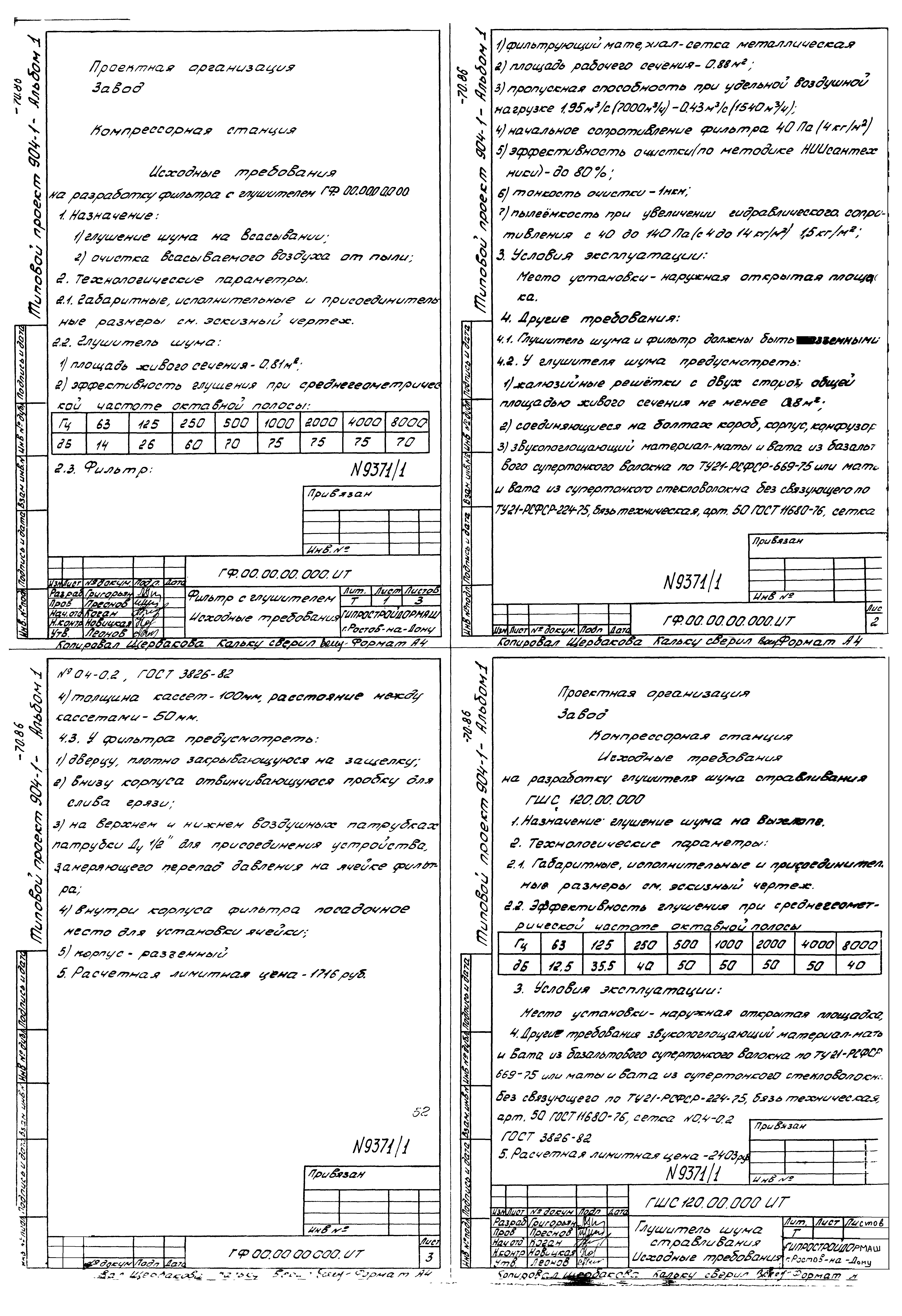 Типовой проект 904-1-70.86