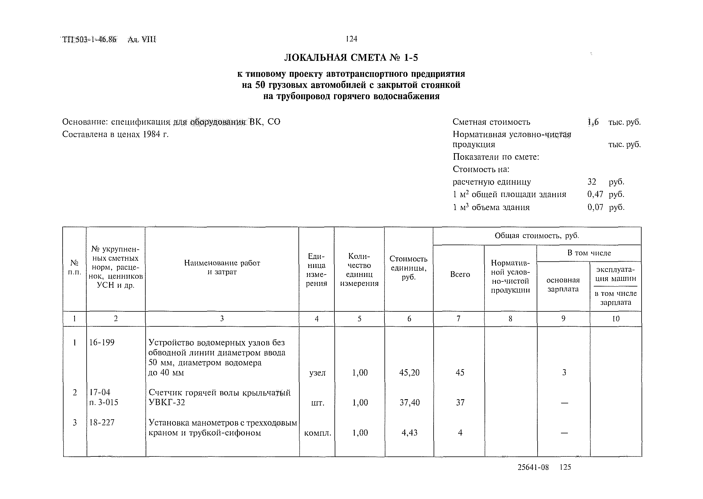Типовой проект 503-1-46.86