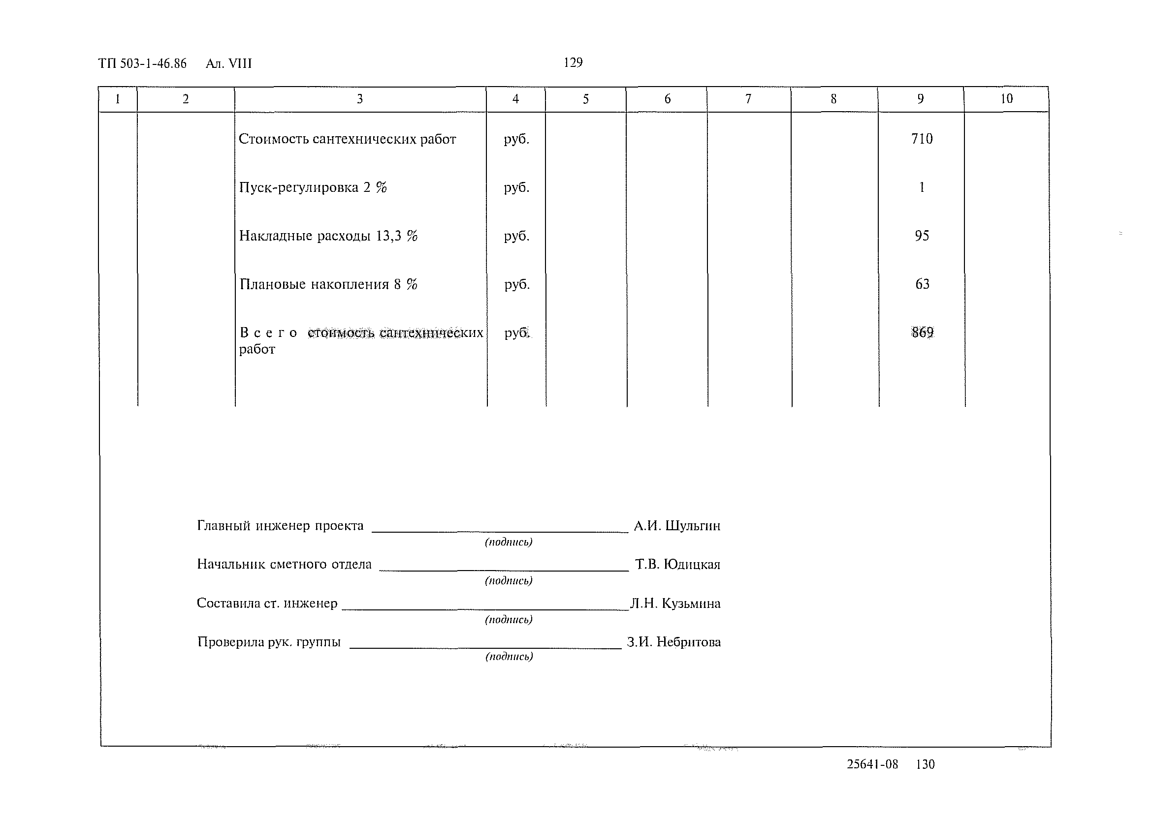 Типовой проект 503-1-46.86