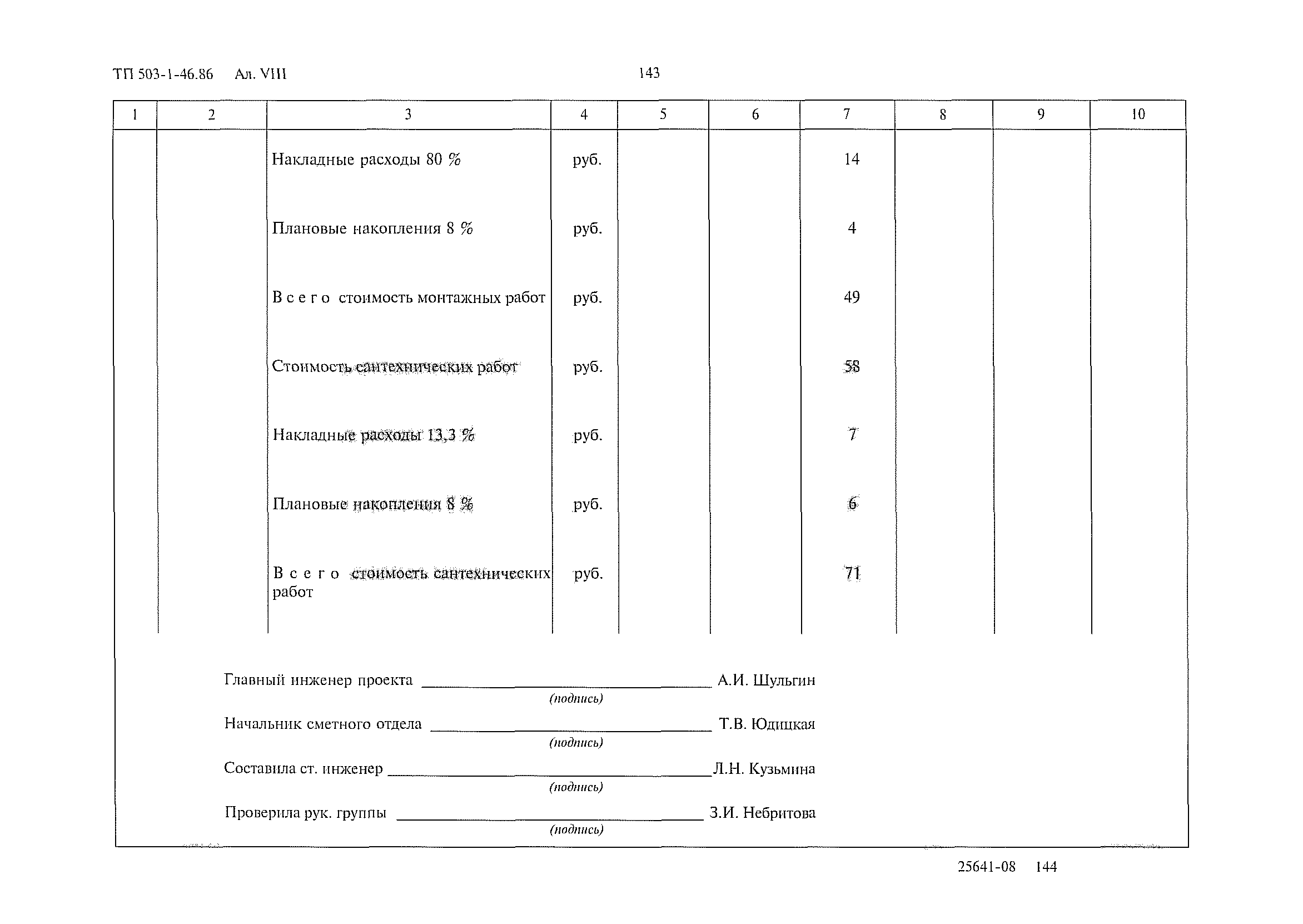 Типовой проект 503-1-46.86