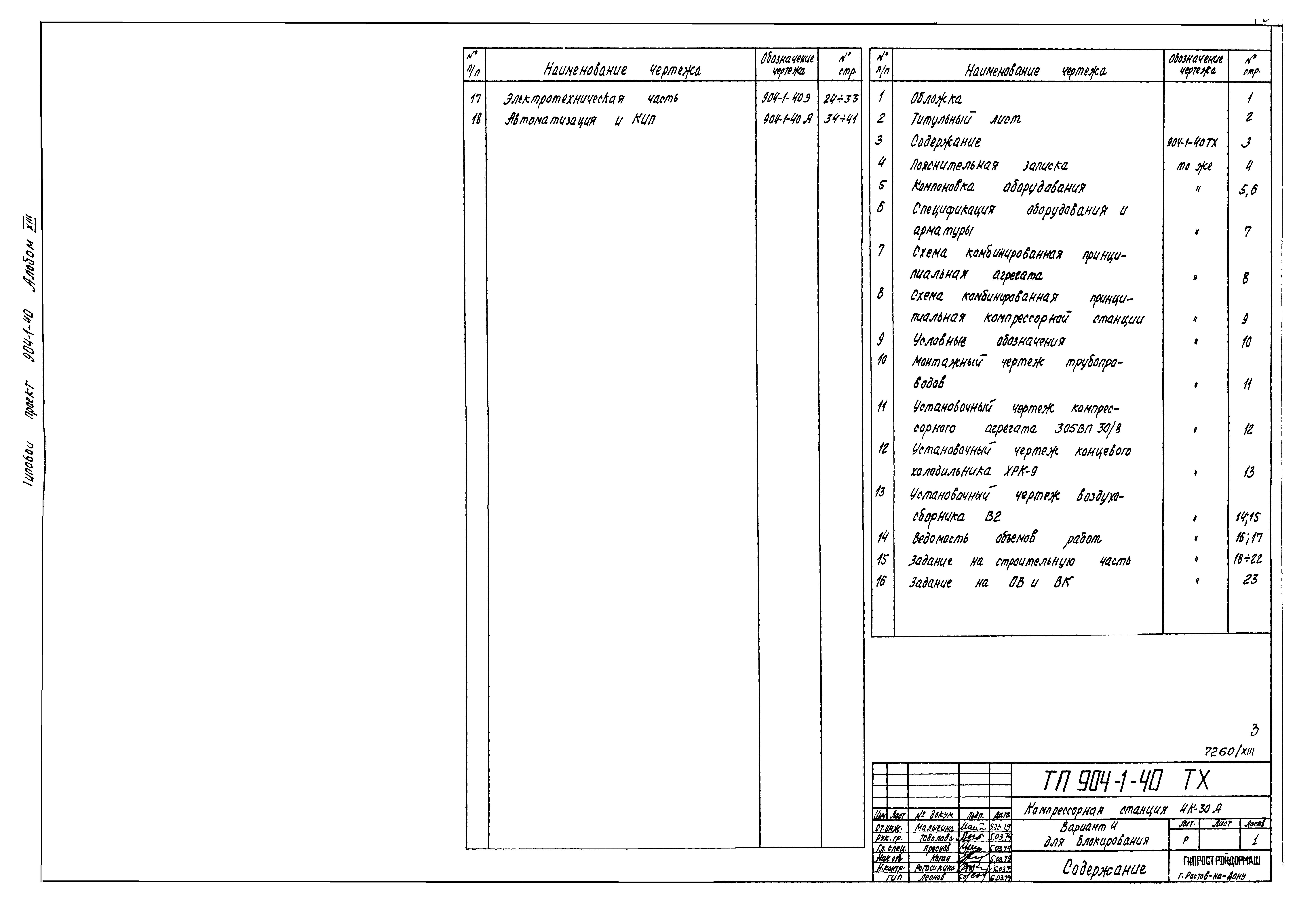 Типовой проект 904-1-40