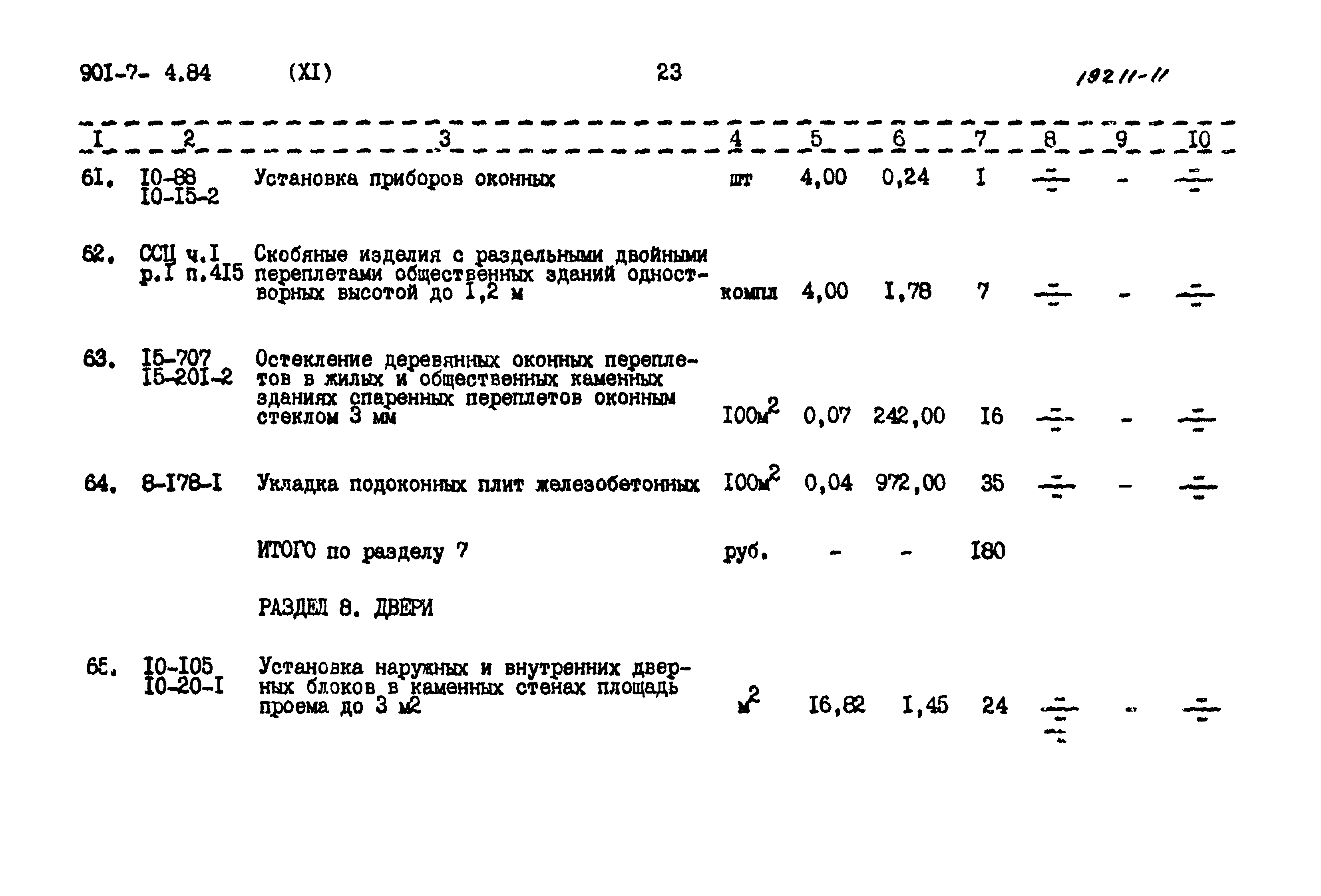 Типовой проект 901-7-4.84