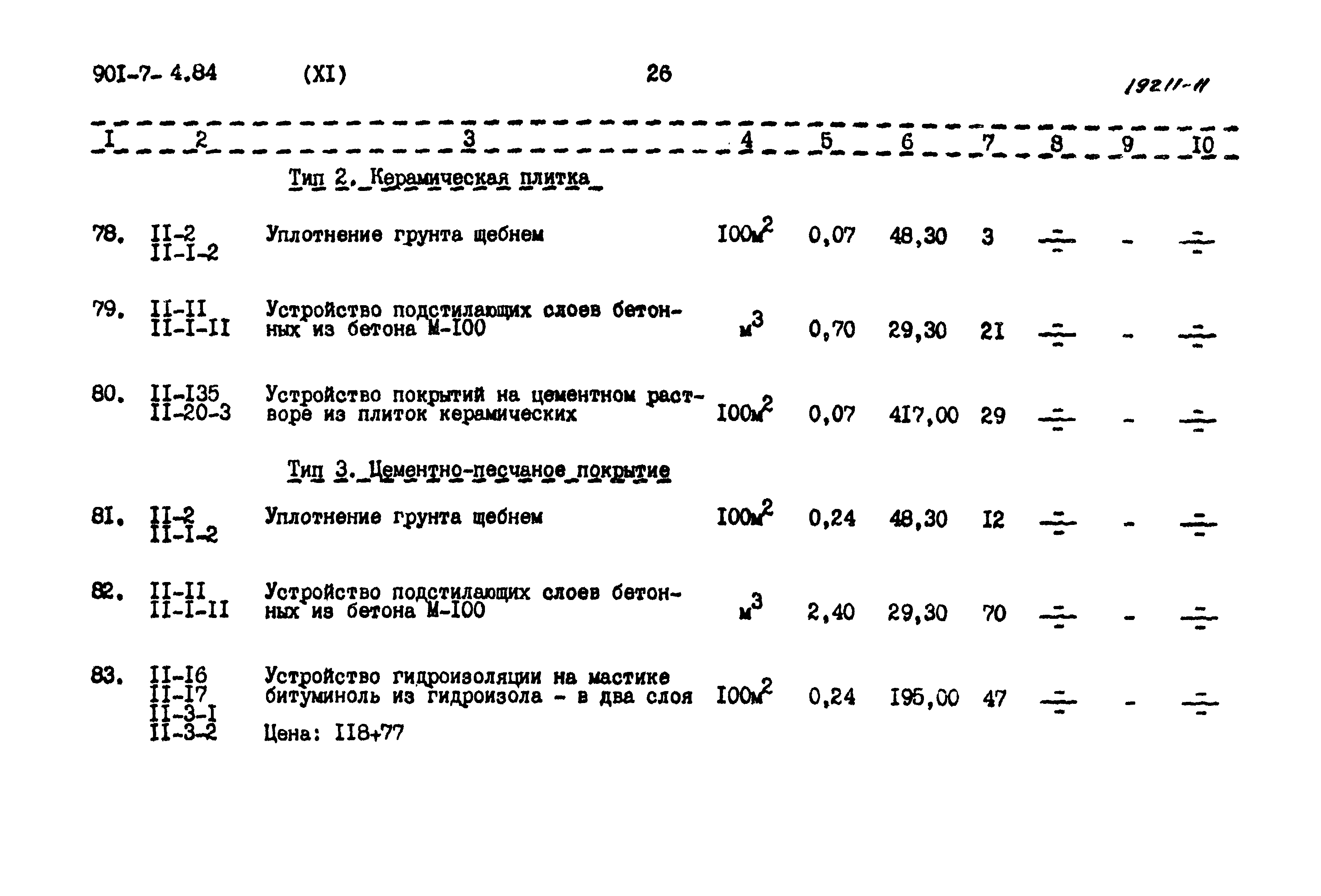 Типовой проект 901-7-4.84