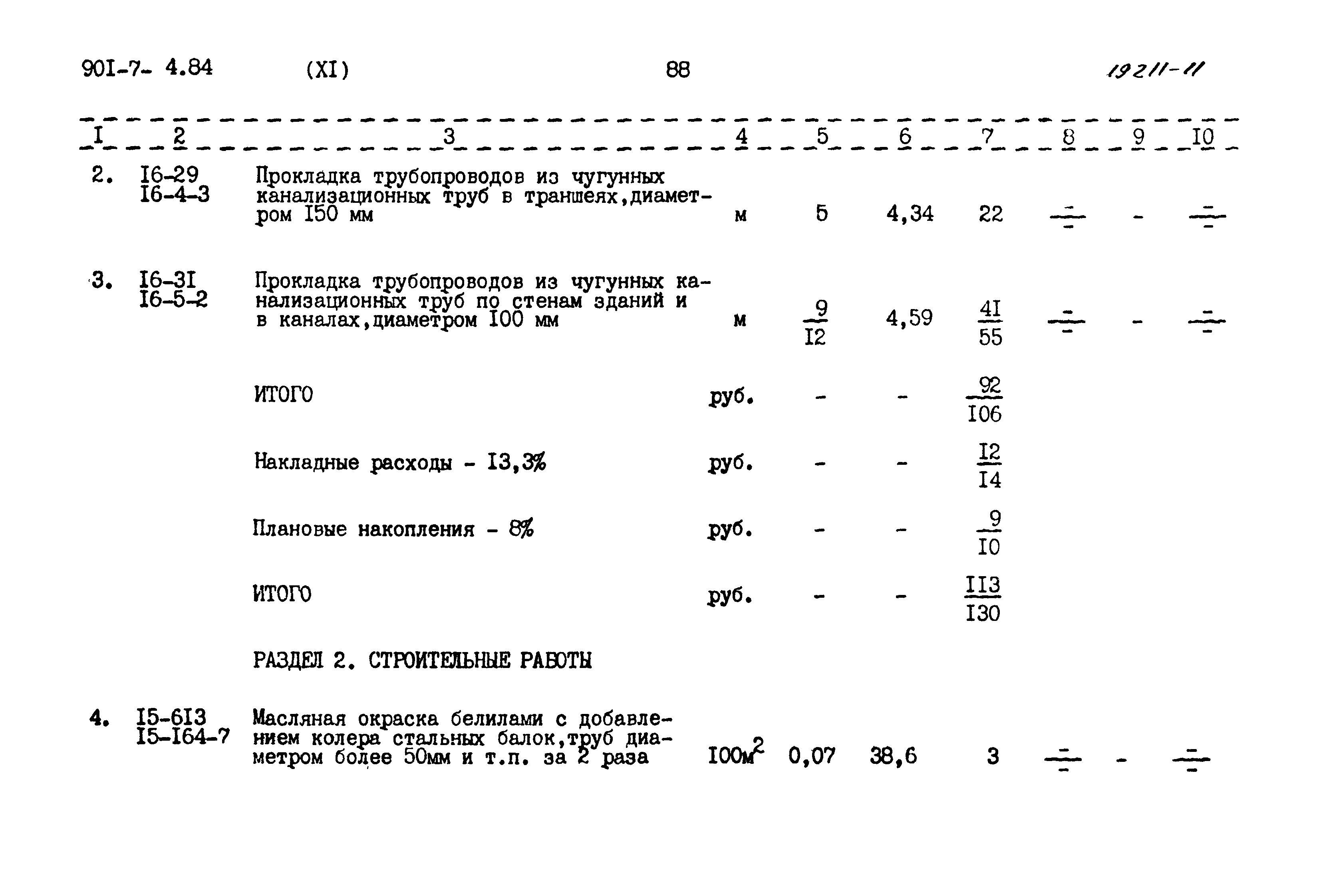 Типовой проект 901-7-4.84