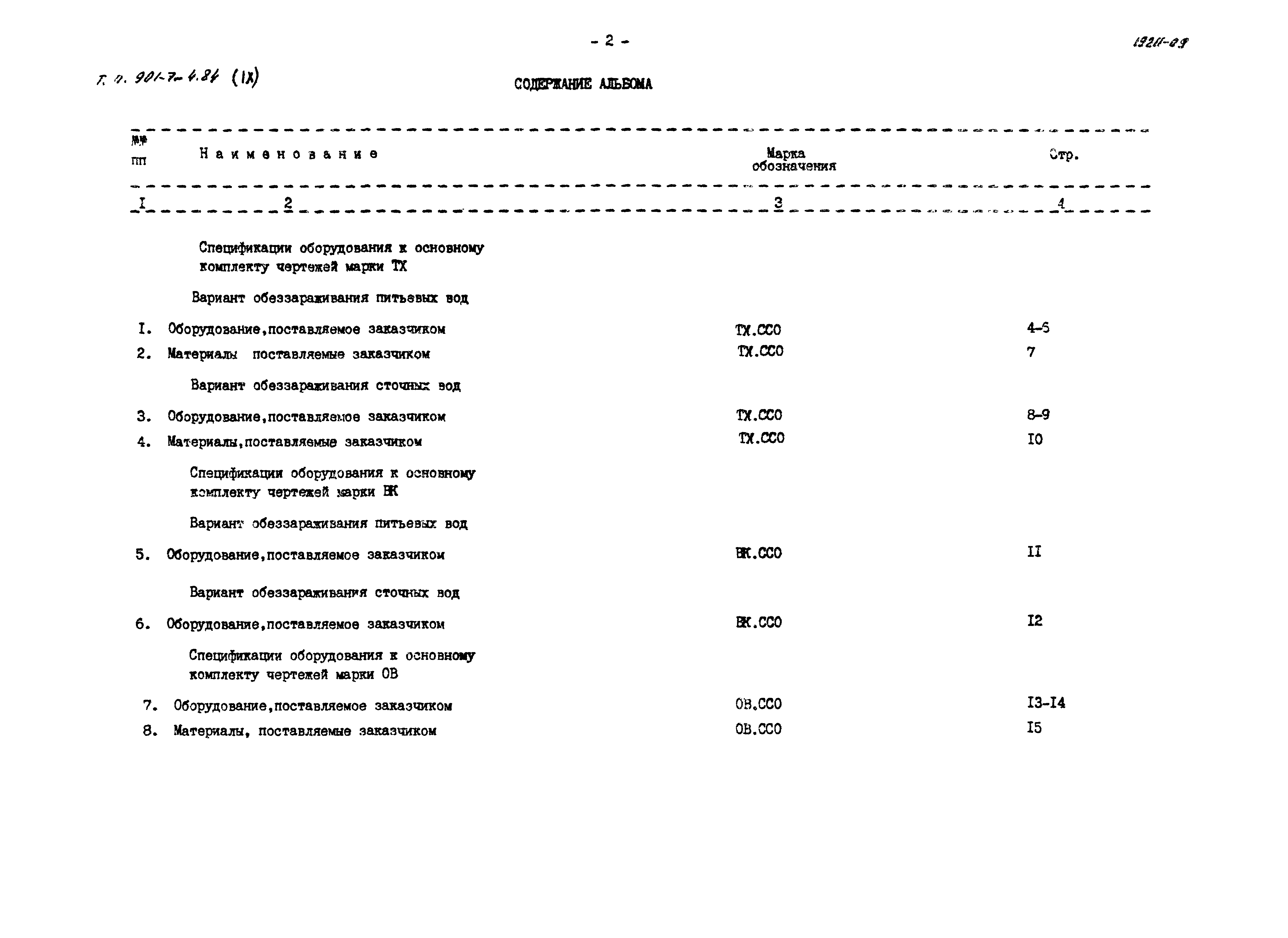 Типовой проект 901-7-4.84